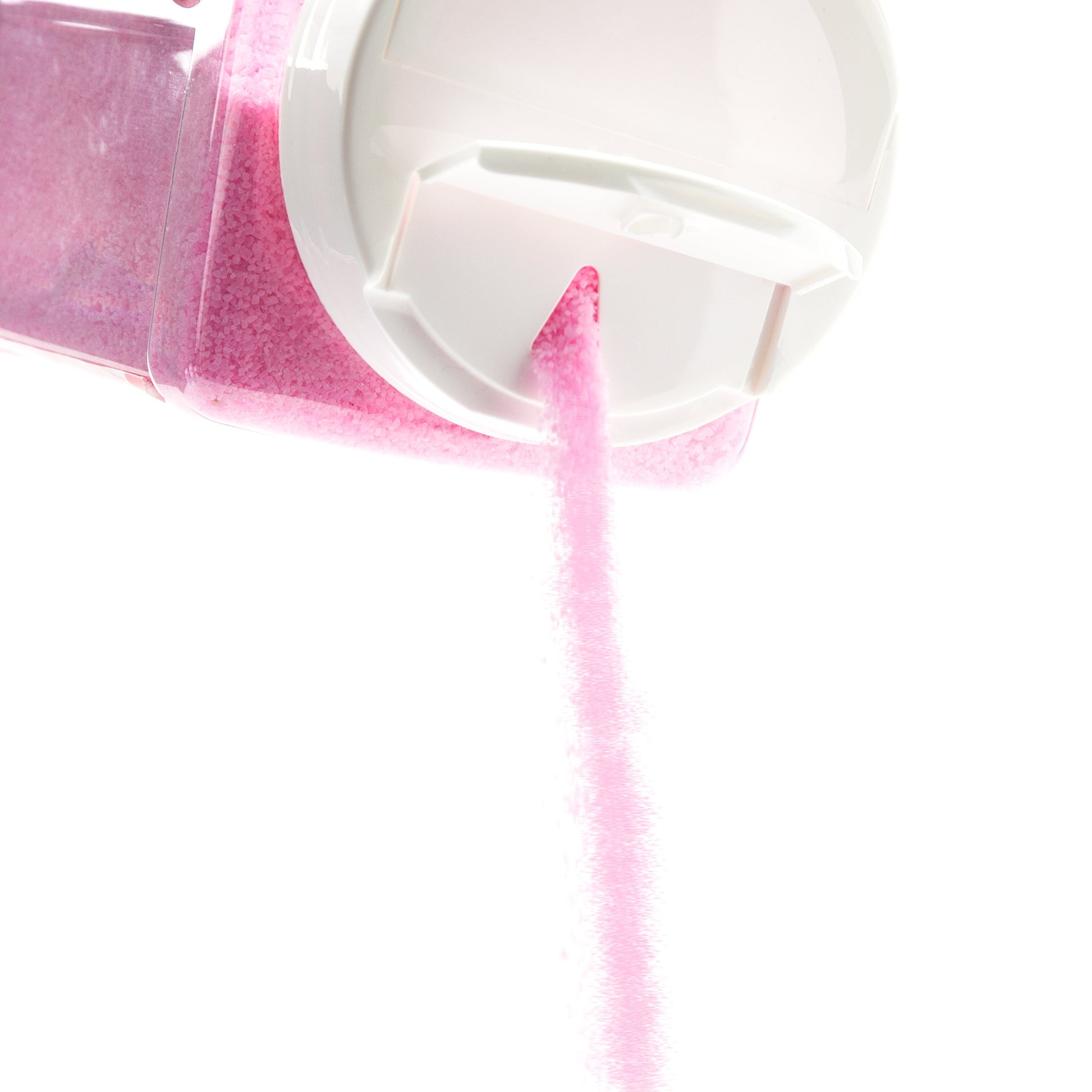 The Candery Cotton Candy Floss Sugar (2-Pack) Includes 100 Premium Cones | Raspberry Blue and Strawberry | Plastic, Reusable Jars | Easy Pour Spout or Scoop | Includes Scooper | 3 LBS Jars