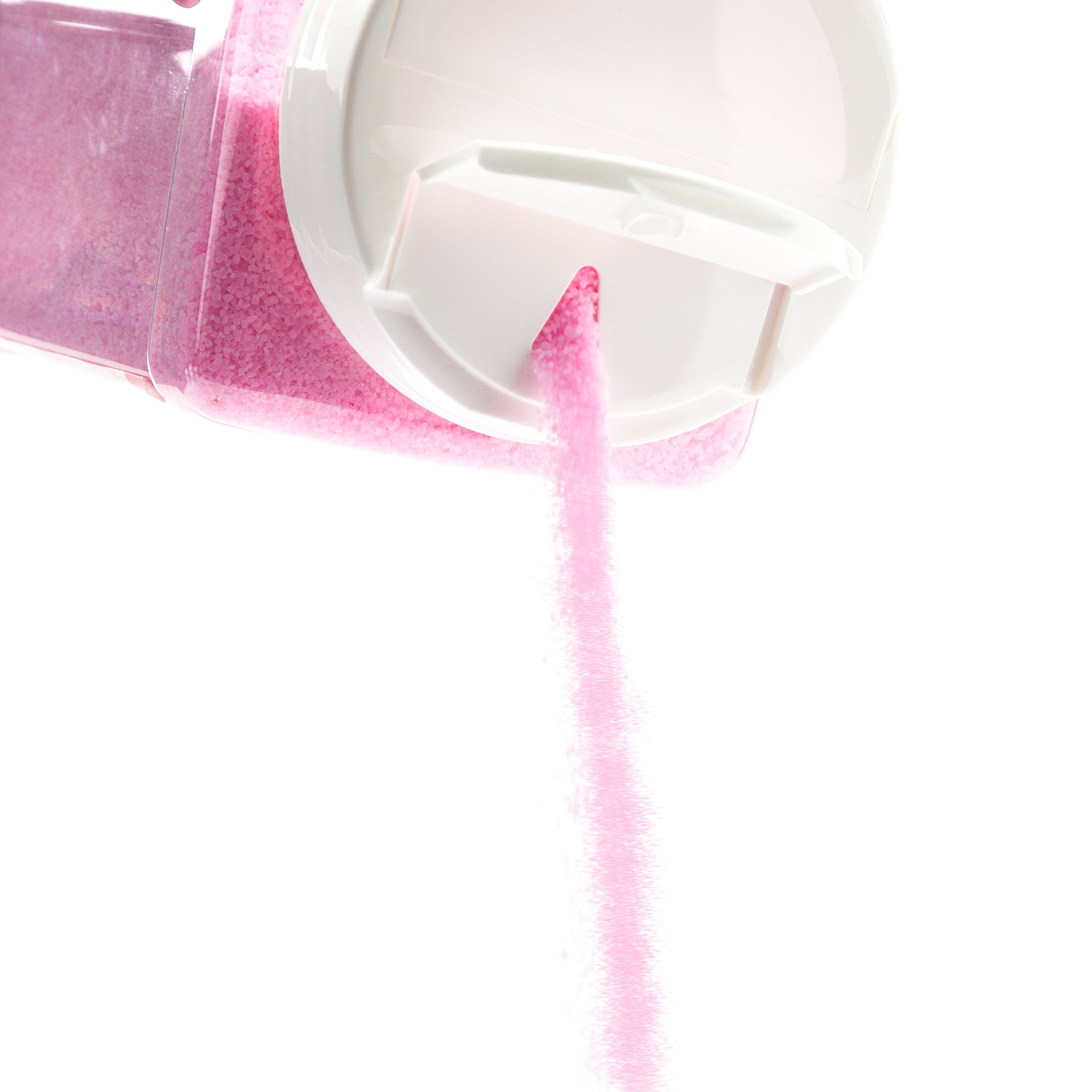 The Candery Cotton Candy Floss Sugar (2-Pack) Includes 100 Premium Cones | Raspberry Blue and Strawberry | Plastic, Reusable Jars | Easy Pour Spout or Scoop | Includes Scooper | 3 LBS Jars