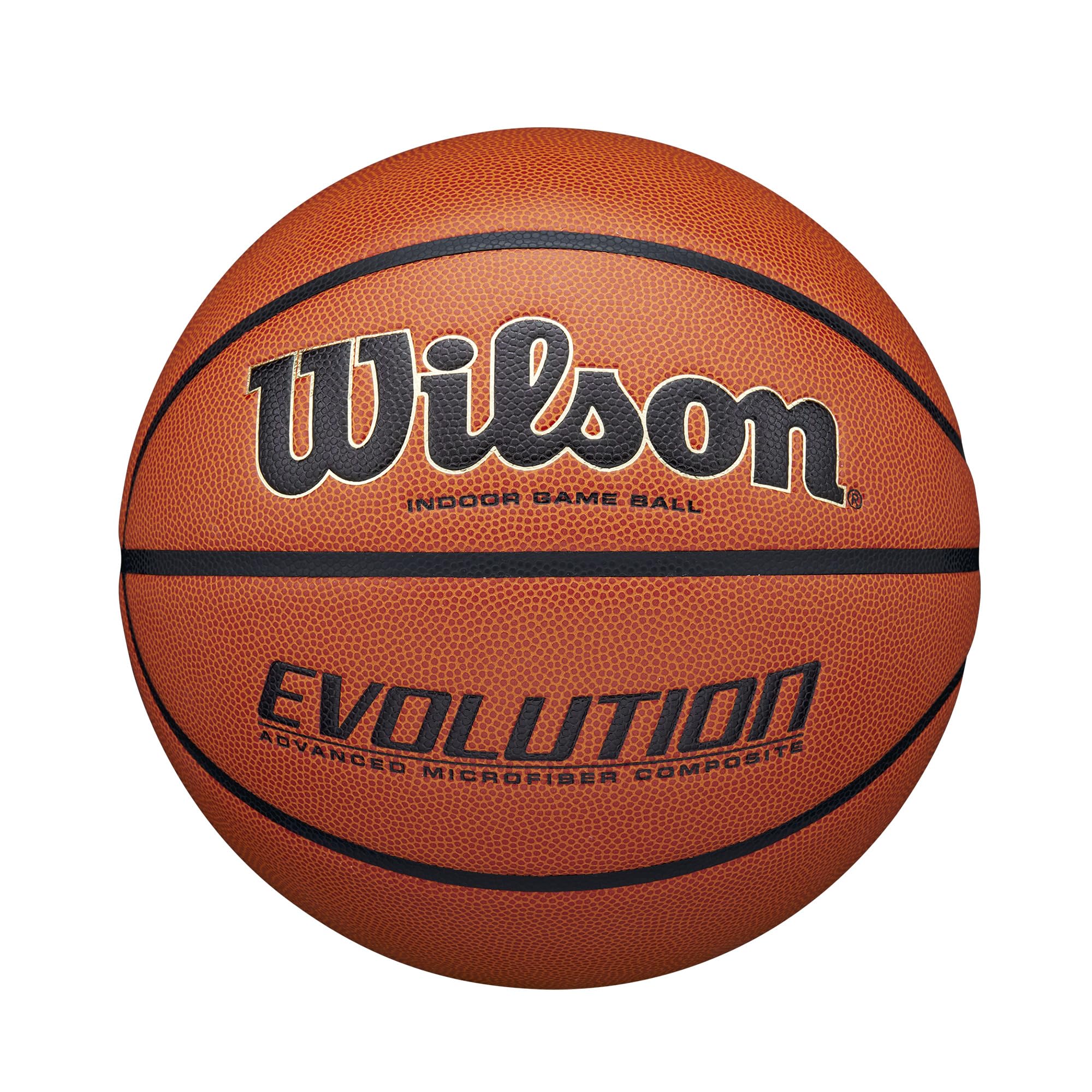 Wilson Evolution Indoor Game Basketball, Intermediate - Size 6