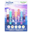 Townley Girl Disney Frozen Plant Based Vegan 7 PC Flavored Lip Gloss Set For Girls – Ideal for Sleepovers, Makeovers, Party Favors and Birthday Gifts! - Age: 3+