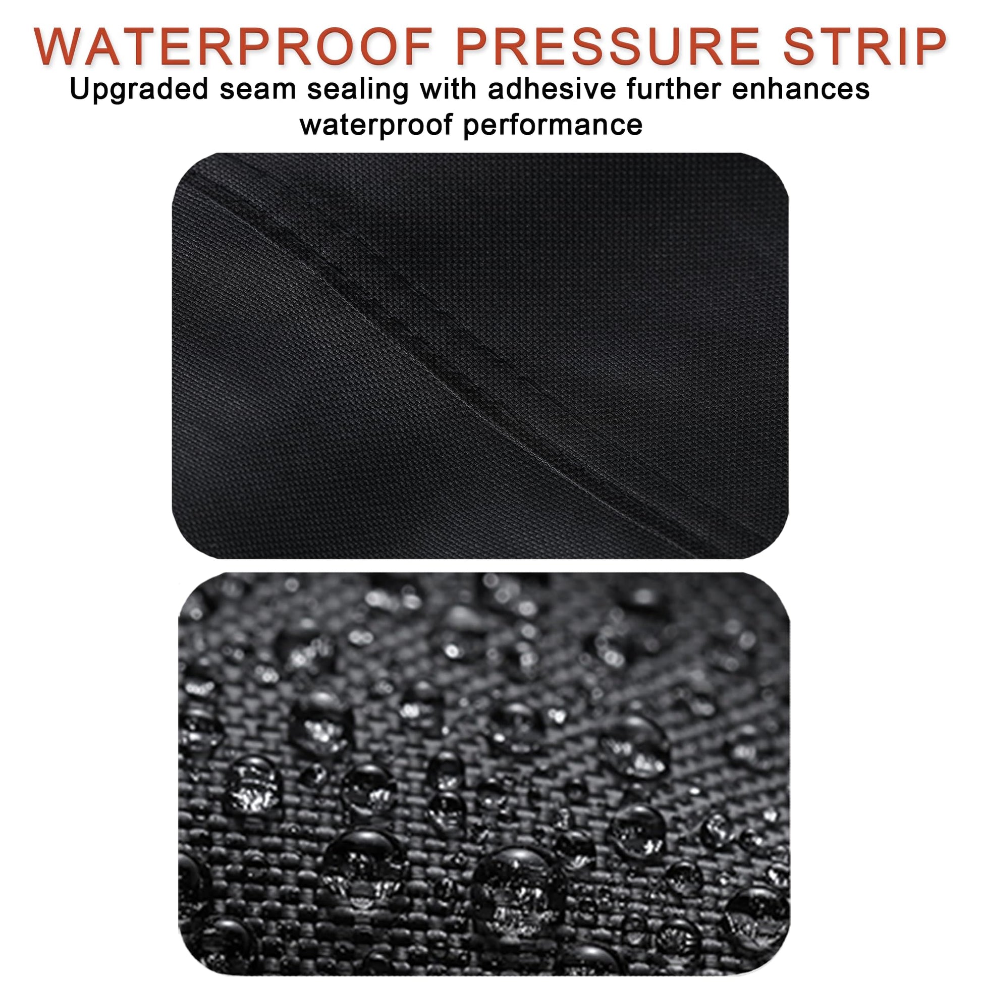 Himal Outdoors Lawn Mower Cover - Tractor Cover Fits Decks up to 54" Heavy Duty Protector, 420D Polyester Oxford Universal Fit with Drawstring