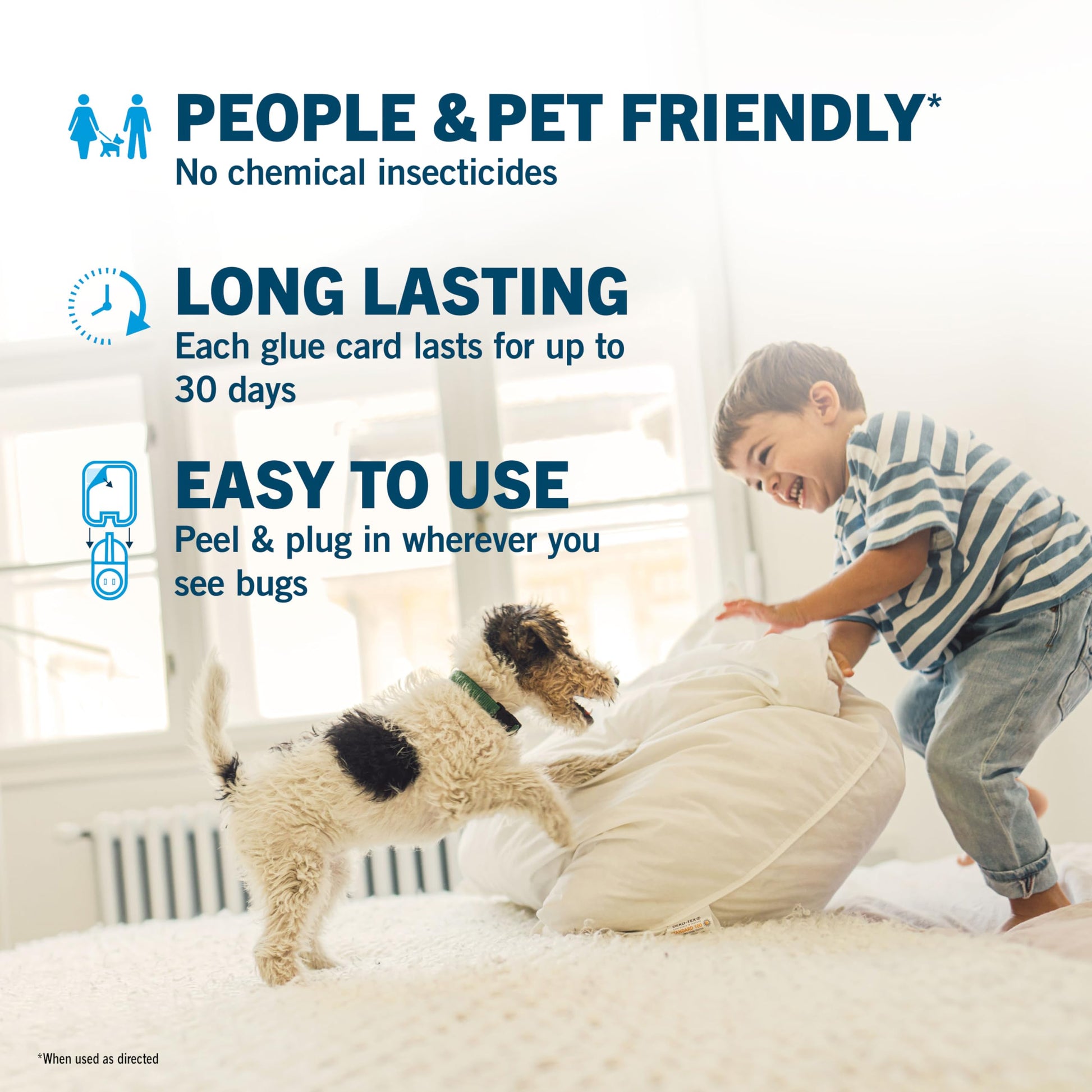 Safer Home SH503 Trap Refill Pack of Glue Cards for SH502 Indoor Fly Trap, 3 Count (Pack of 1)