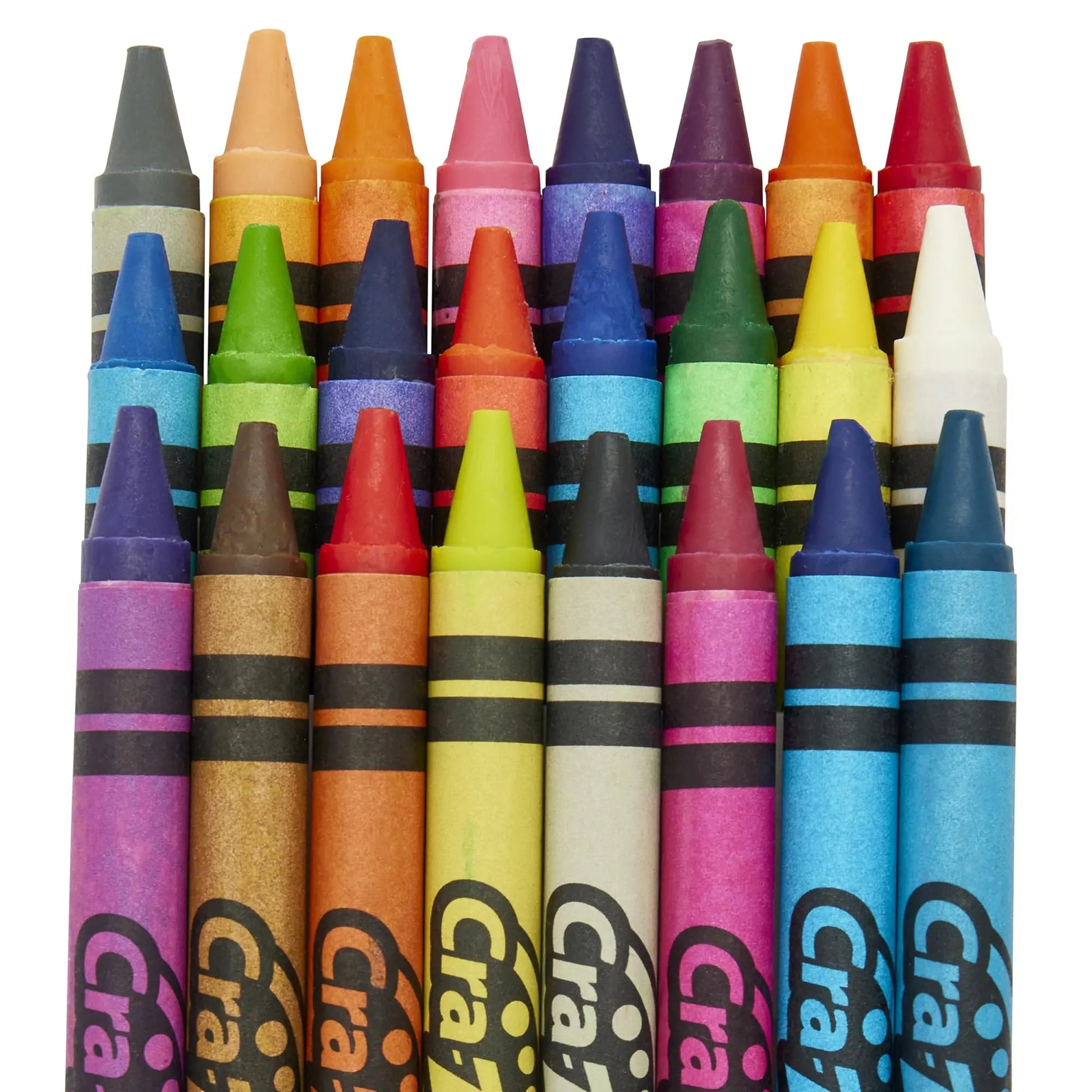 Cra-Z-Art Crayons, Bulk Pack, 24 Count, 6 Packs of Crayons, Bulk School Supplies for Classroom, Back to School Essentials