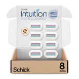 Schick Intuition Refill, Pure Nourishment Razors for Women | Intuition Razor Blades Refill with Organic Cocoa Butter, 6 Count (Pack of 1)