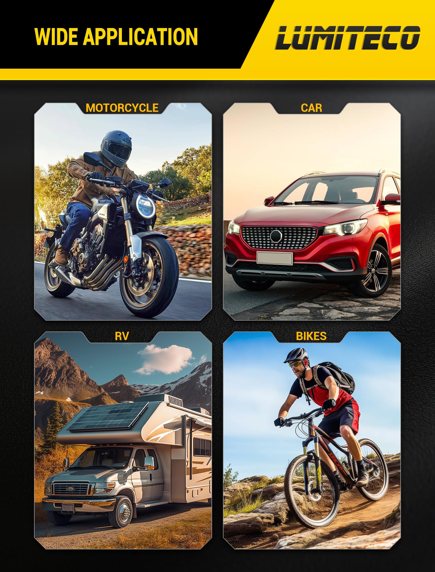 LUMITECO 2-Pack Ball Foot Air Chuck Set, 1/4" FNPT Closed Flow Tire Chuck Inflator Nozzle w/Air Chuck Quick Connect, Tire Air Nozzle for Tire Inflator Gauge, Tire Hose Tool, Air Compressor Attachments