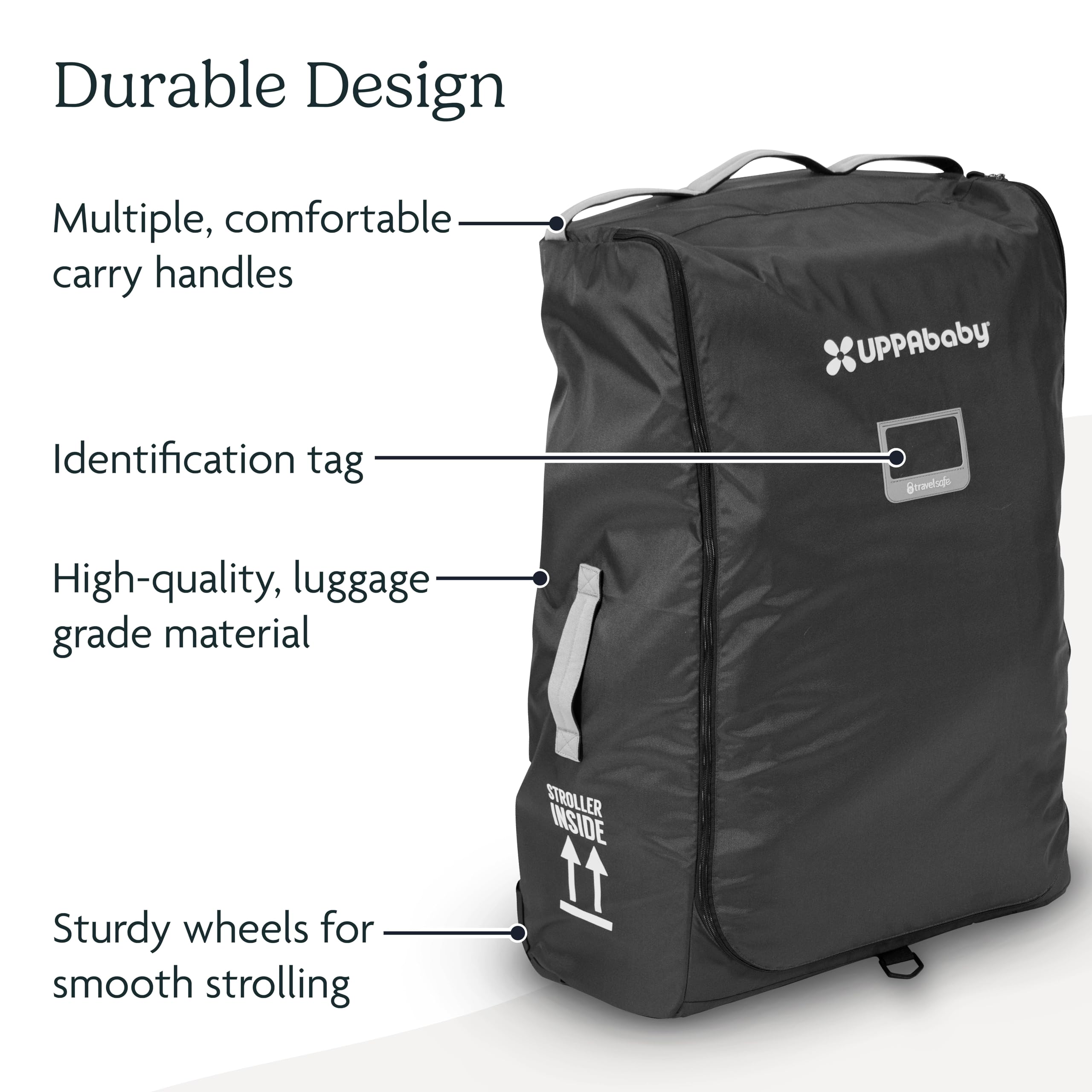 UPPAbaby Travel Bag for Vista, Vista V2, Vista V3, Cruz, and Cruz V2