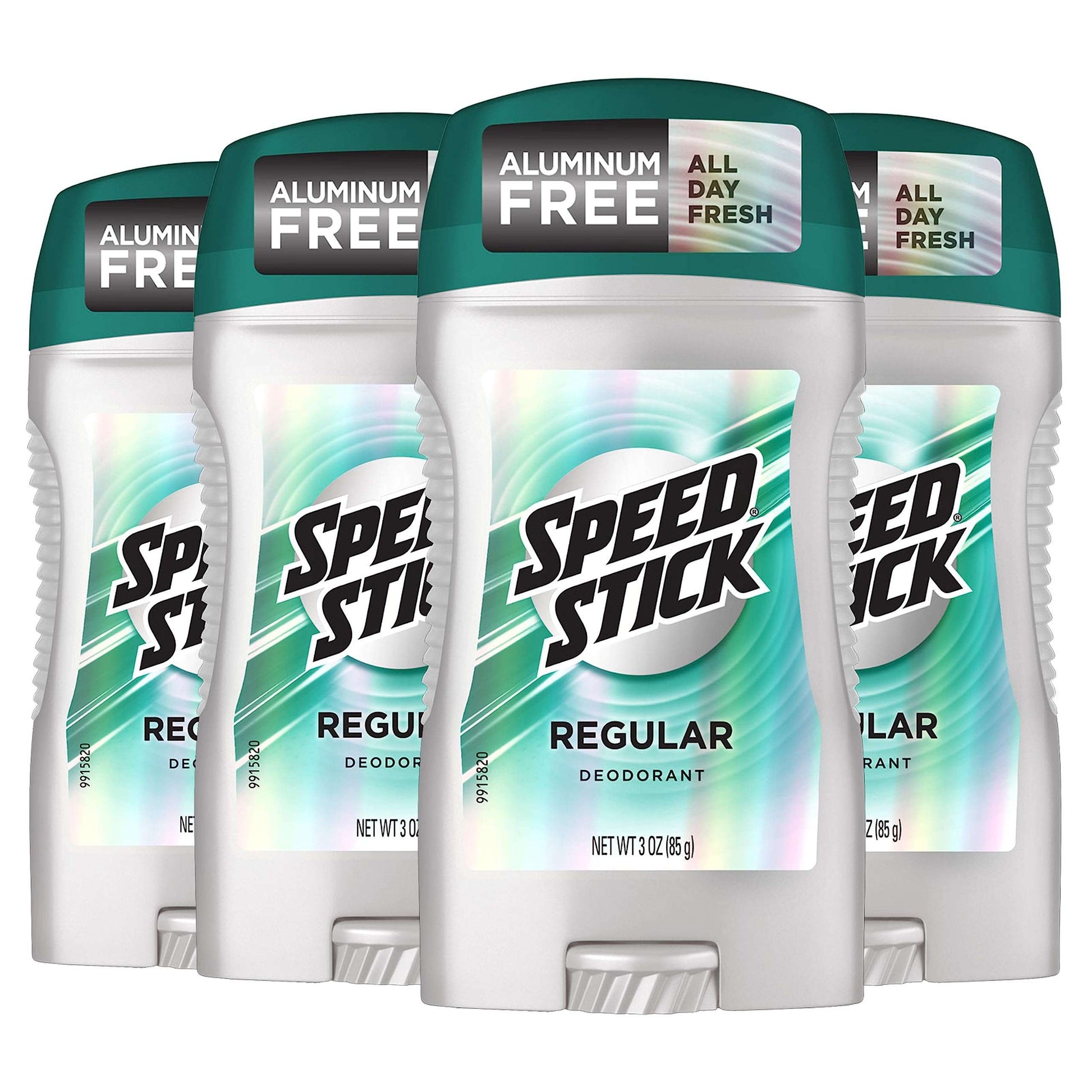 Speed Stick Men's Antiperspirant Deodorant, Unscented, 3 Ounce, 4 Pack