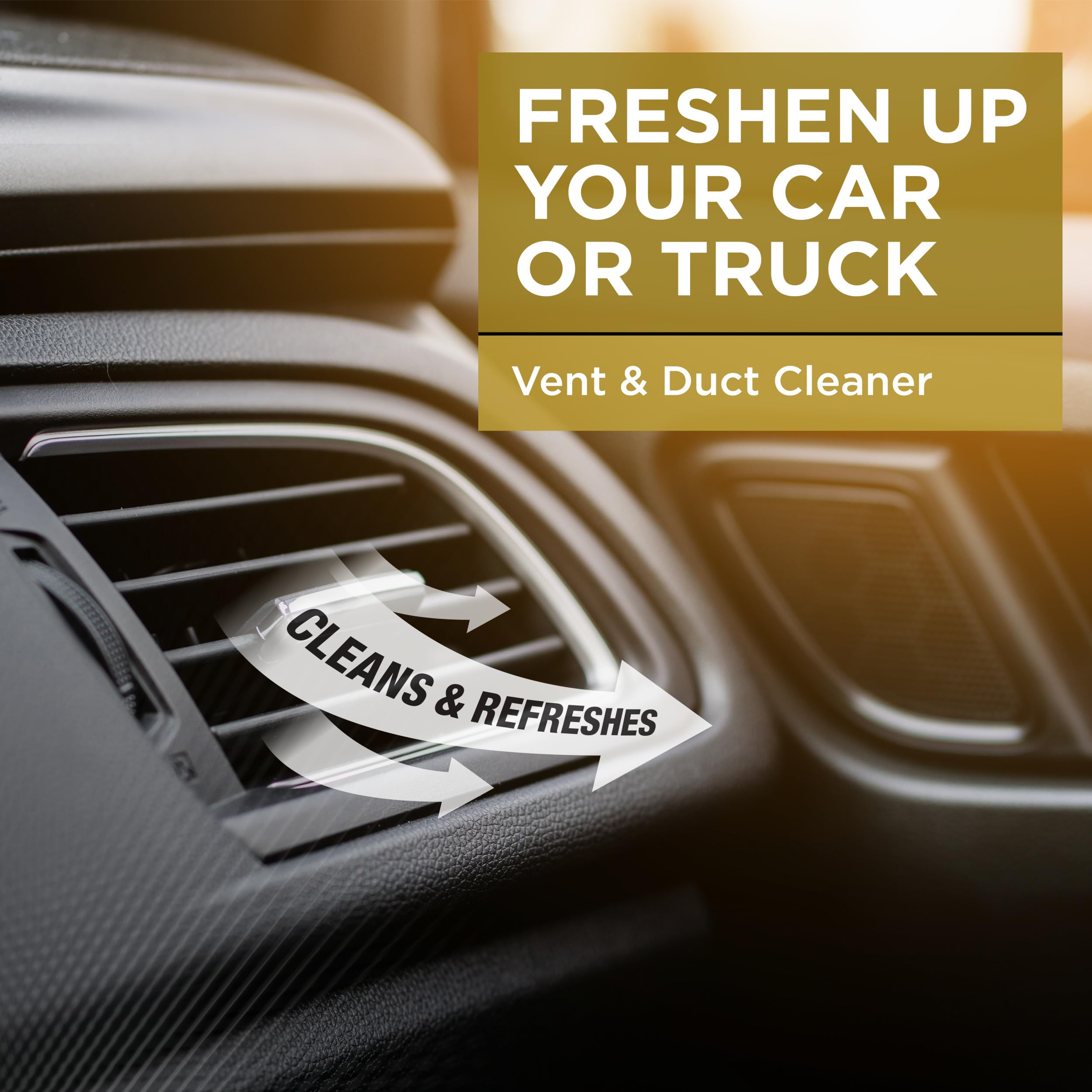 InterDynamics Certified A/C Pro Vent and Duct Cleaner, Professional Strength Odor Eliminator for Cars, Truck, HVAC, 10 Oz