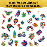 Skillmatics Art & Craft Activity - Foil Fun Card Making Set, Stocking Stuffers, No Mess Art for Kids, DIY Creative Activity, Gifts for Girls & Boys Ages 4, 5, 6, 7, 8, 9, Travel Toys