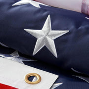 100% USA Made American flags for Outside, Thickened American Flag 3 x 5, Heavy Duty US Flag, Fade Resistant American Flags for Outside, Durable USA Flag with Embroidered Stars