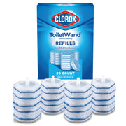 Clorox ToiletWand Disposable Toilet Cleaning Refill, 20ct Original Scent
