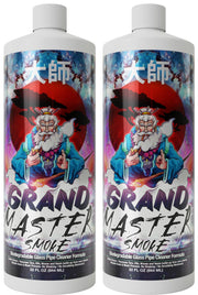 GRAND MASTER SMOKE 64oz / 2 Pack Soak & Wash Bundle Glass Pipe Cleaner - Cleanse, Deodorize, Restore - No Shaking/No Scrubbing