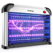Buzbug LED Bug Zapper Indoor, 10 Years Lifespan 3 Lamps Enhance Insect Attraction, 3800V High-Voltage, Electric Mosquito Zapper, Fruit Fly Mosquito Moth Gnat Trap, Killer, Zapper -MA009
