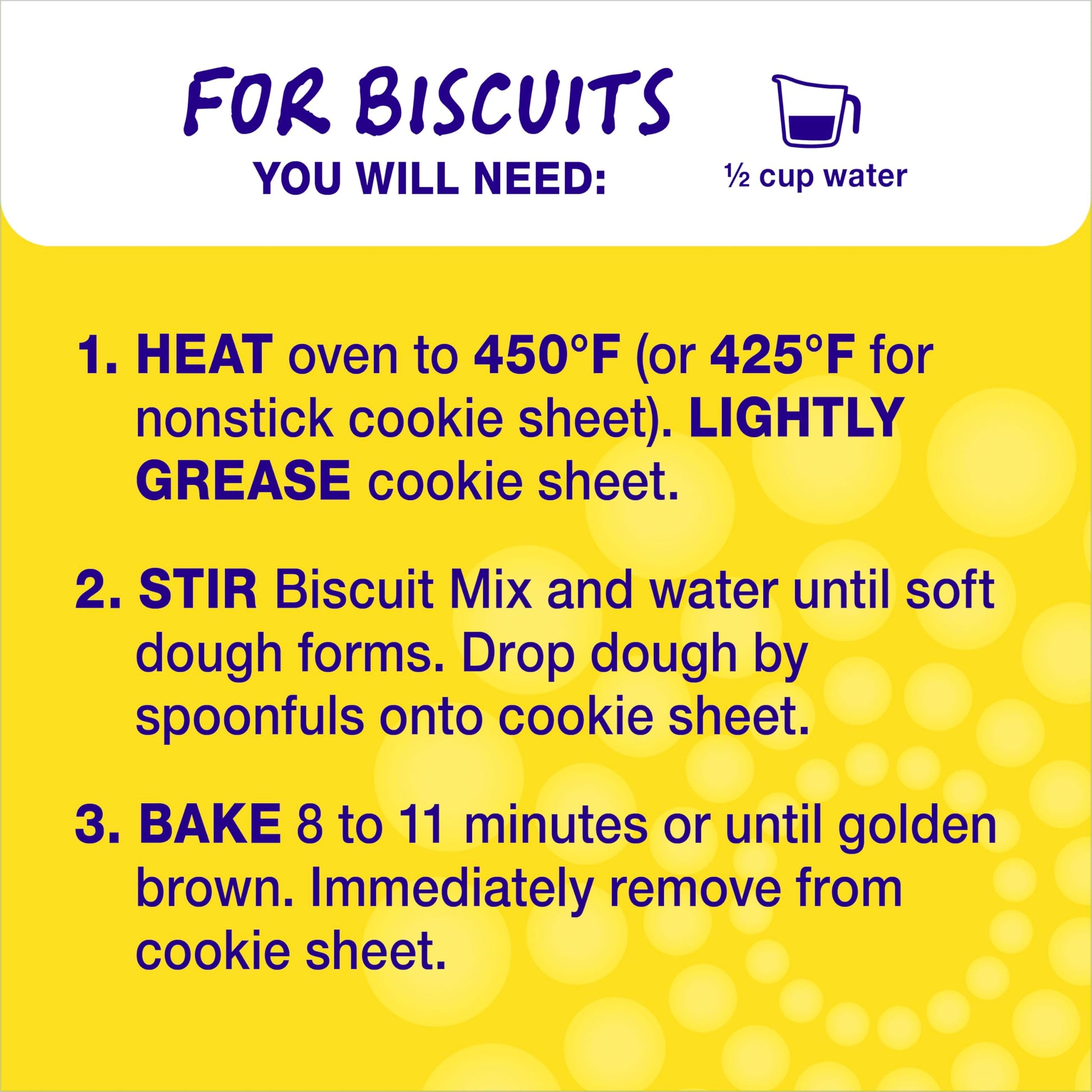 Betty Crocker Bisquick Complete Buttermilk Biscuit Mix, Just Add Water, 7.5 oz. (Pack of 9)