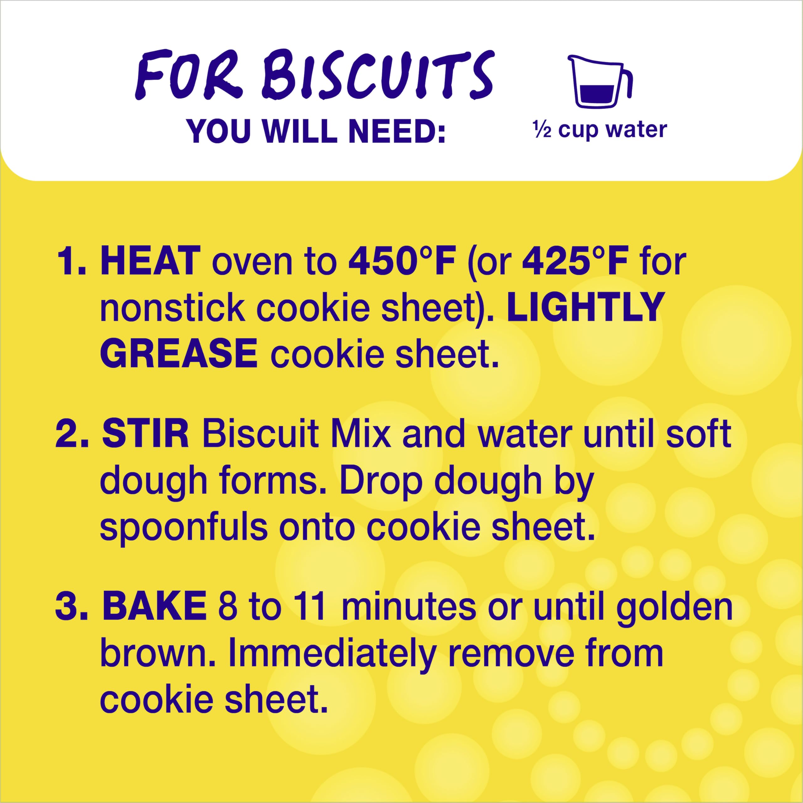 Betty Crocker Bisquick Complete Buttermilk Biscuit Mix, Just Add Water, 7.5 oz. (Pack of 9)