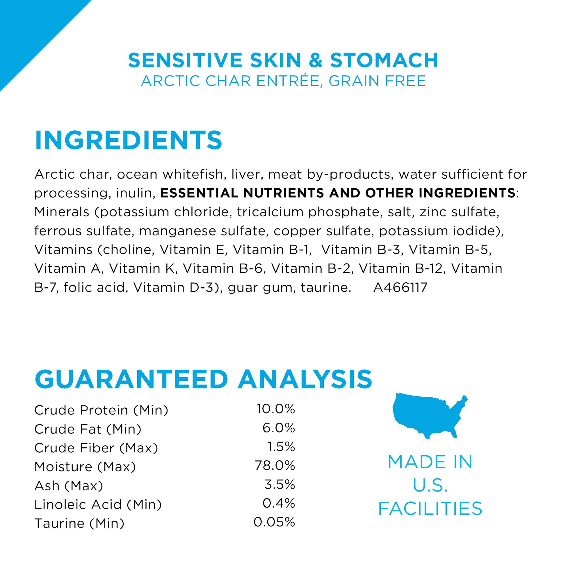 Purina Pro Plan Sensitive Skin and Stomach Wet Cat Food Variety Pack, Sensitive Skin and Stomach Entrees - (Pack of 24) 3 oz. Cans