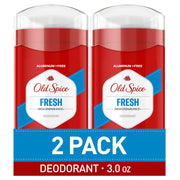 Old Spice Aluminum Free Deodorant For Men, High Endurance, 24/7 Sweat Defense & Odor Protection, 24/7 Freshness & Lasting Scent, Fresh Scent, 3.0 oz (Pack of 2)