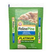 Feline Pine Platinum Non-Clumping Cat Litter, Feline Pine Cat Litter 18lb