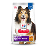 Hill's Science Diet Sensitive Stomach & Skin, Adult 1-6, Stomach & Skin Sensitivity Support, Dry Dog Food, Chicken Recipe, 30 lb Bag