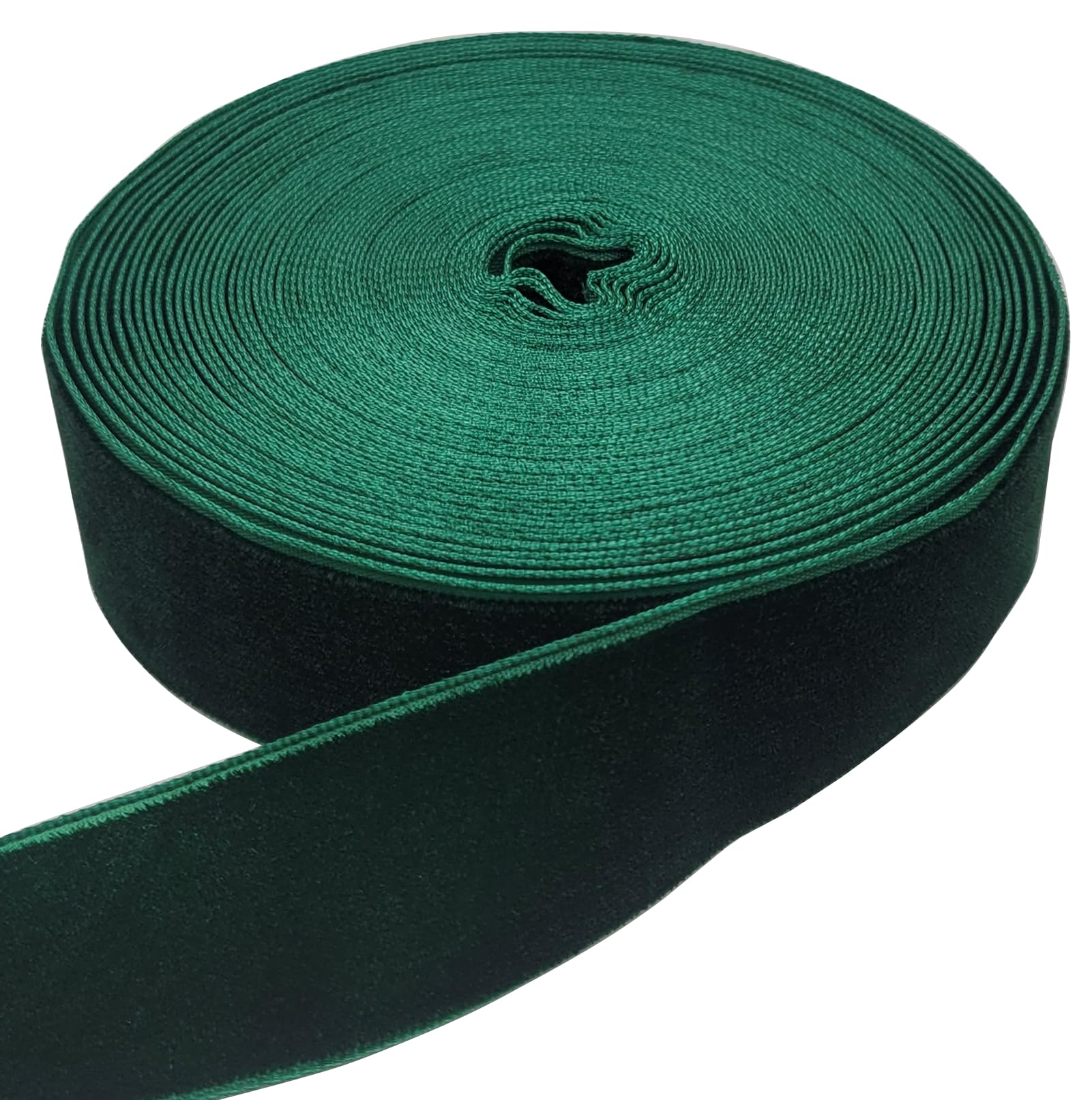 10 Yards Dark Green Velvet Ribbon