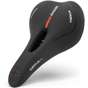 Wittkop Bike Seat, Waterproof Bicycle Saddle for Comfort, Mountain & Road Biking, Wide Bike Seats for Men & Women, BMX, MTB, Bike Seat Comfort, Waterproof Bike Saddle with Innovative 5-Zone-Concept