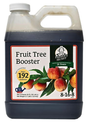 Farmer's Secret Fruit Tree Booster Fertilizer (32oz) - Super Concentrated and Phosphorus Rich - Formulated for All Fruit Trees Including Peach, Banana, and Apple