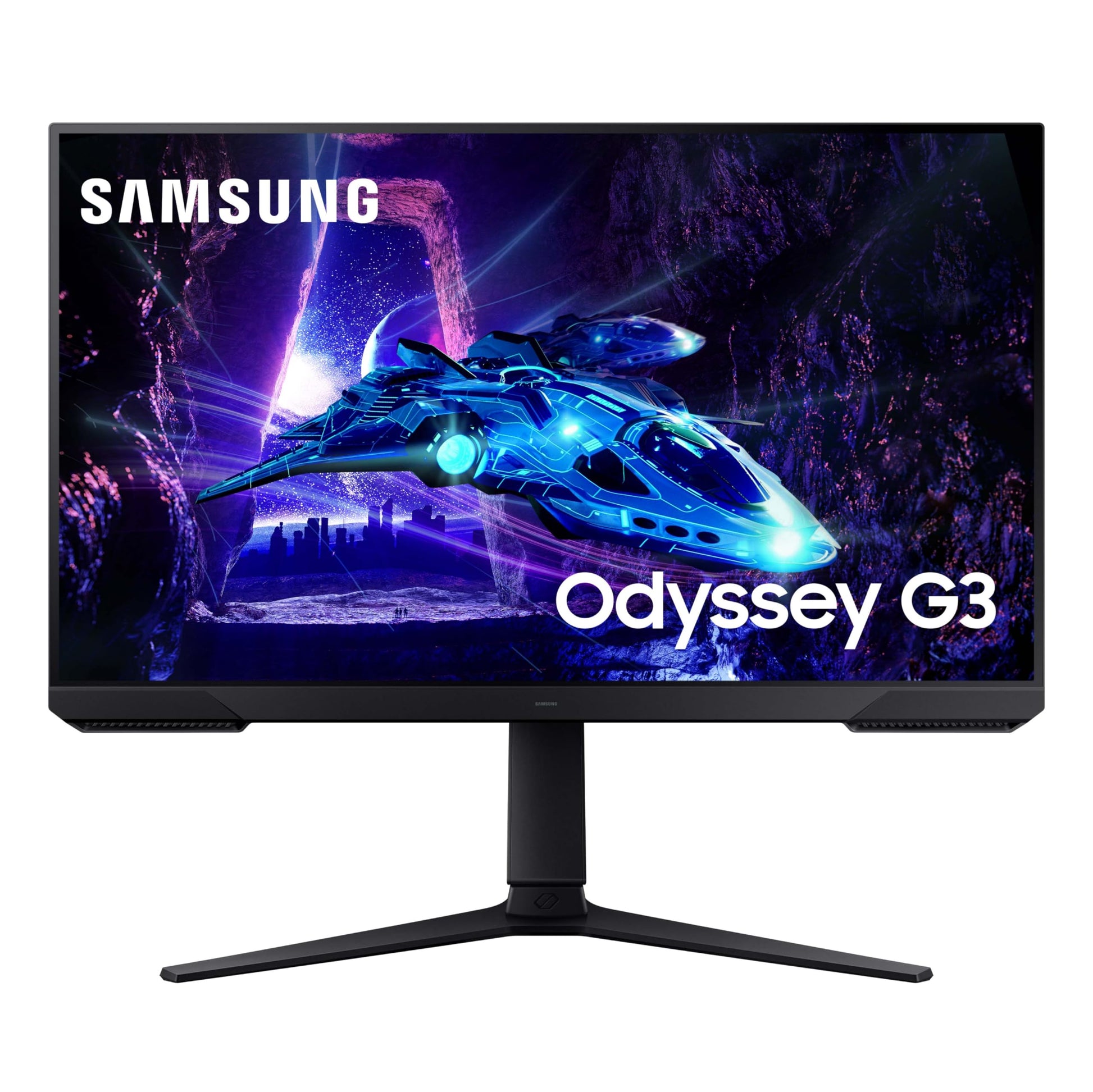 SAMSUNG 27-Inch Odyssey G3 (G30D) Series FHD Gaming Monitor, 1ms, 180Hz, AMD FreeSync, Adjustable Stand, Black Equalizer, Virtual Aim Point, Eye Saver Mode, Flicker-Free, LS27DG302ENXZA, 2024