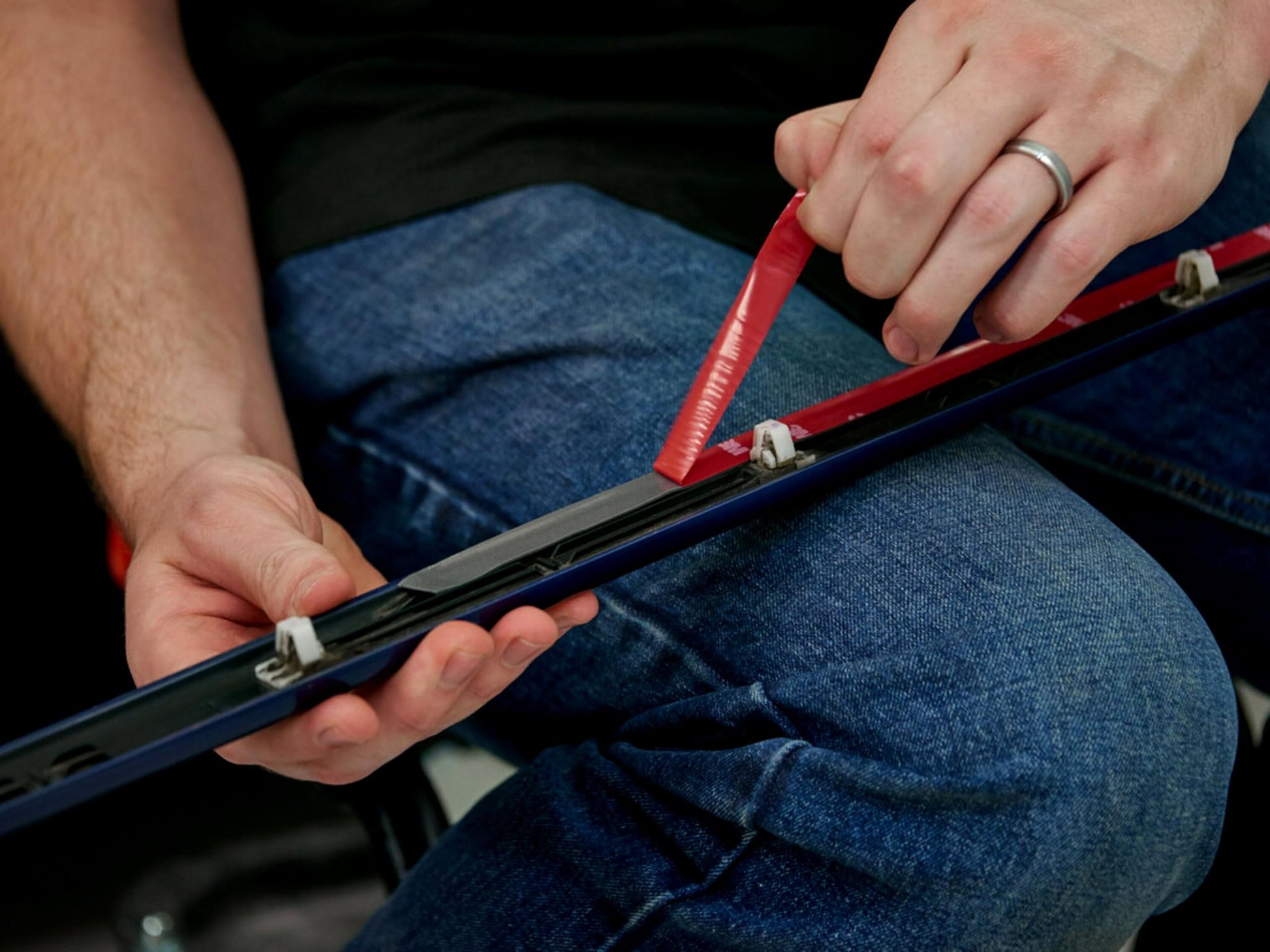 3M Super-Strength Molding Tape, 1/2 in x 15 ft, High Strength Double-Sided Adhesive, Permanently Attaches Side Moldings, Trim and Emblems to Interior and Exterior of Vehicles (03614)