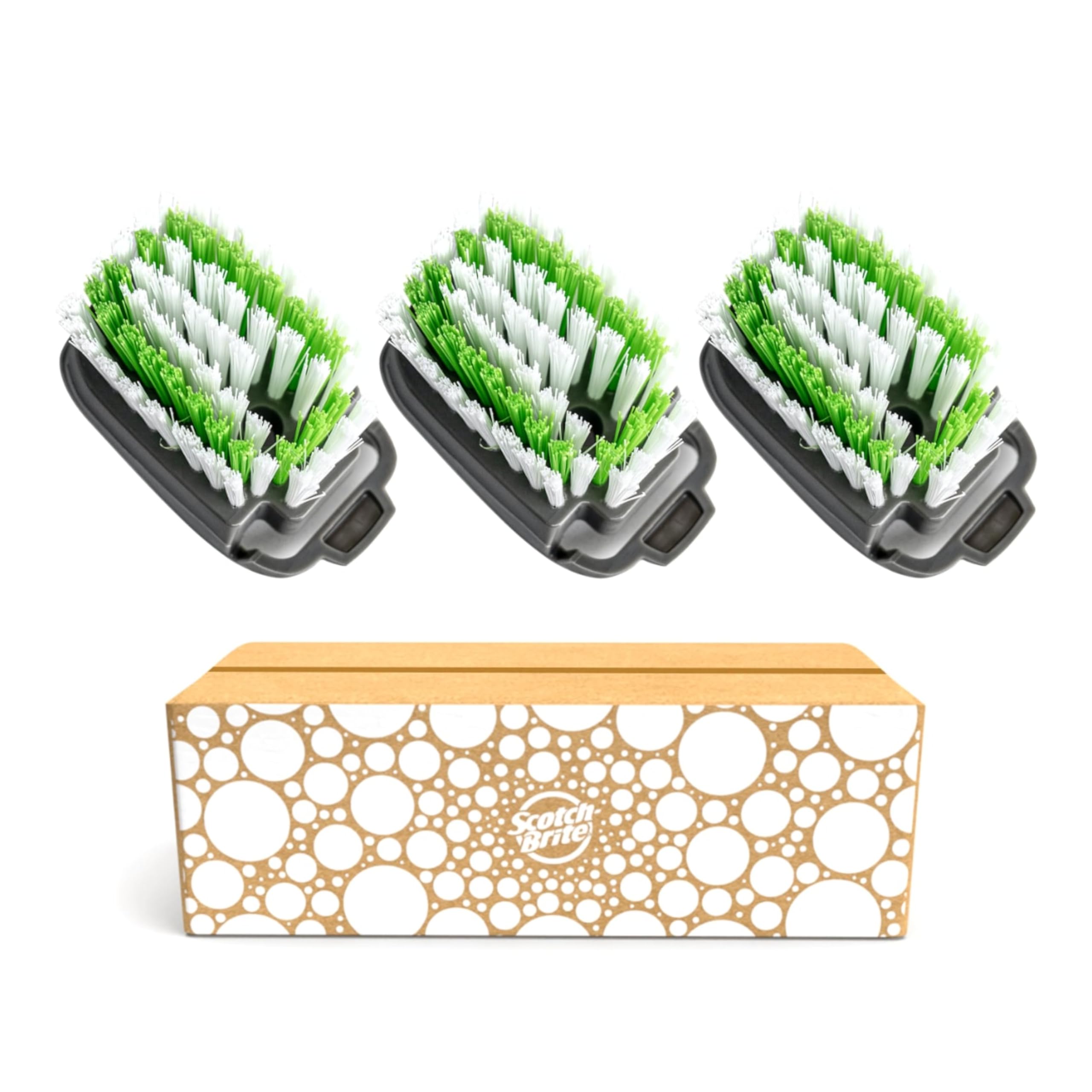 Scotch-Brite Advanced Soap Control Dishwand Brush Refill, 3 Pack