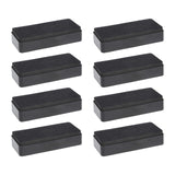 Amazon Basics Whiteboard Eraser, Dry Erase Whiteboard Erasers for Office, Home and Classroom, Black, 4-Pack