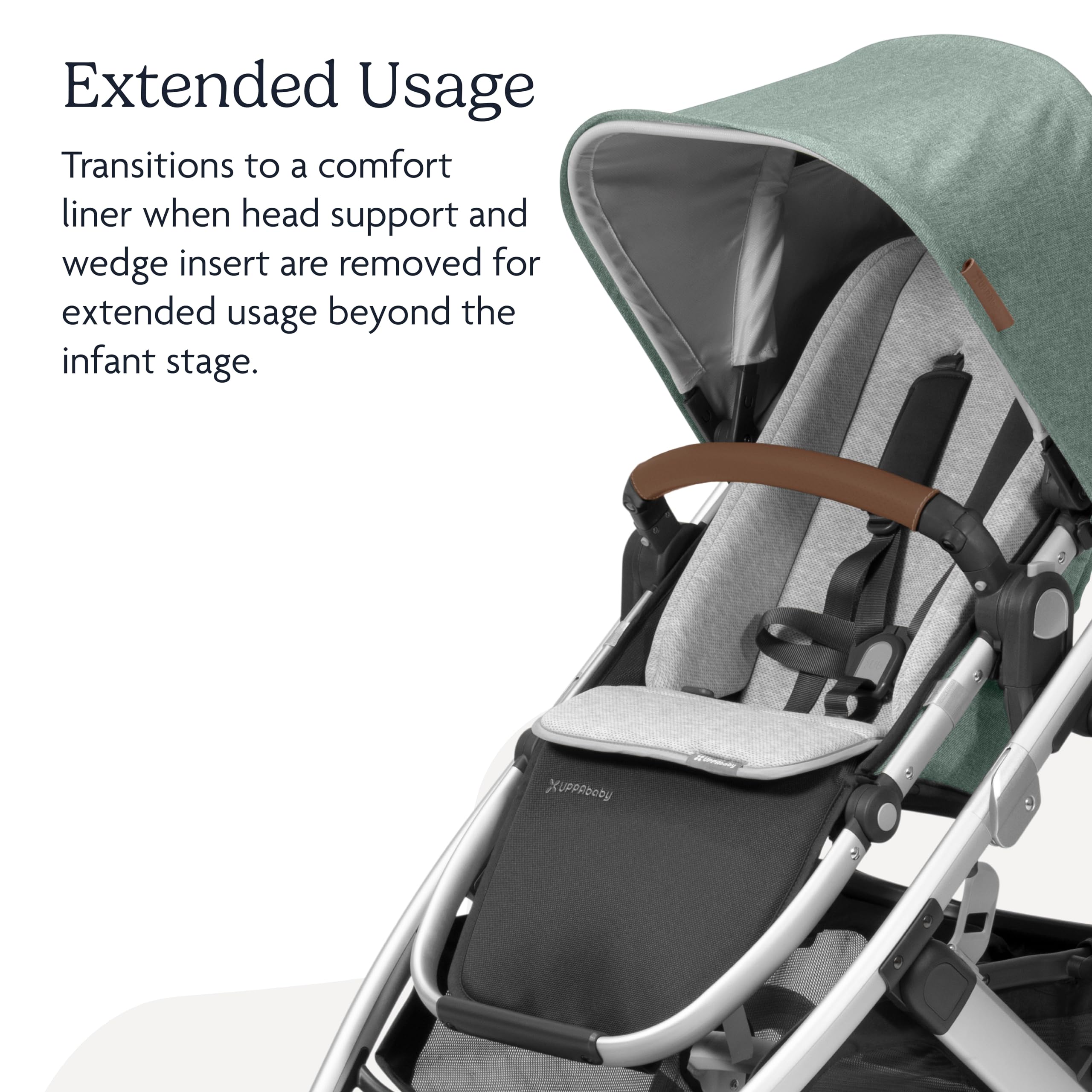 UPPAbaby Infant Snug Seat / Compatible with Vista and Cruz Strollers / 2 in 1 Newborn to Toddler Comfort Insert