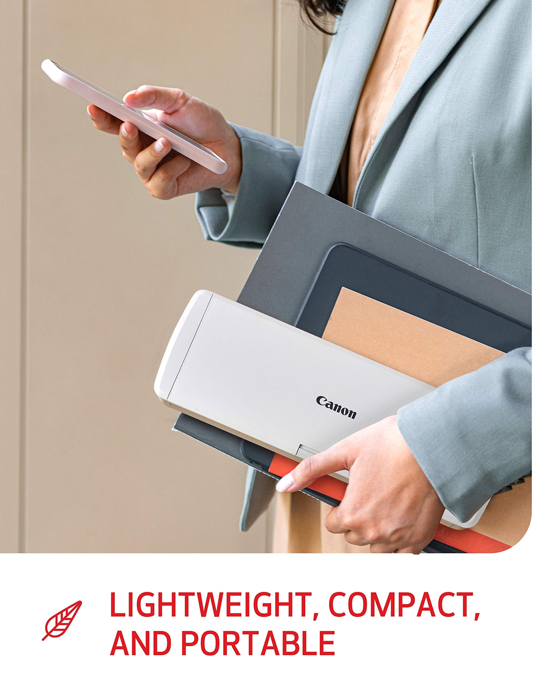 Canon imageFORMULA R10 - Portable Document Scanner, USB Powered, Duplex Scanning, Document Feeder, Easy Setup, Convenient, Perfect for Mobile Users