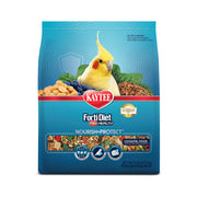 Kaytee Forti-Diet Pro Health Nourish+Protect Cockatiel Food, Comprehensive Nutrition Backed by Science, Digestive Health, Immune Support, 5 pounds