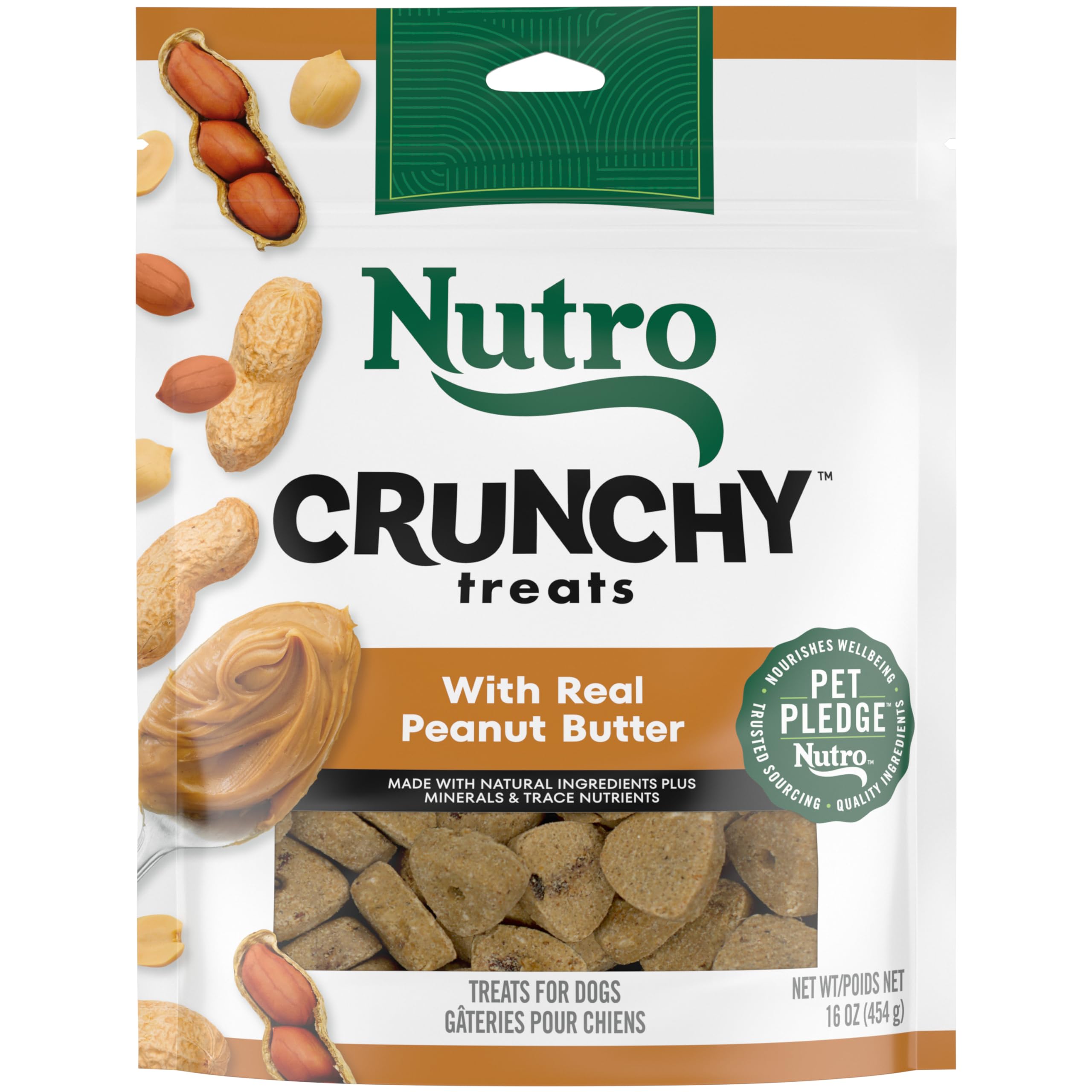 Nutro Crunchy Dog Treats With Real Mixed Berries, 16 oz. Bag