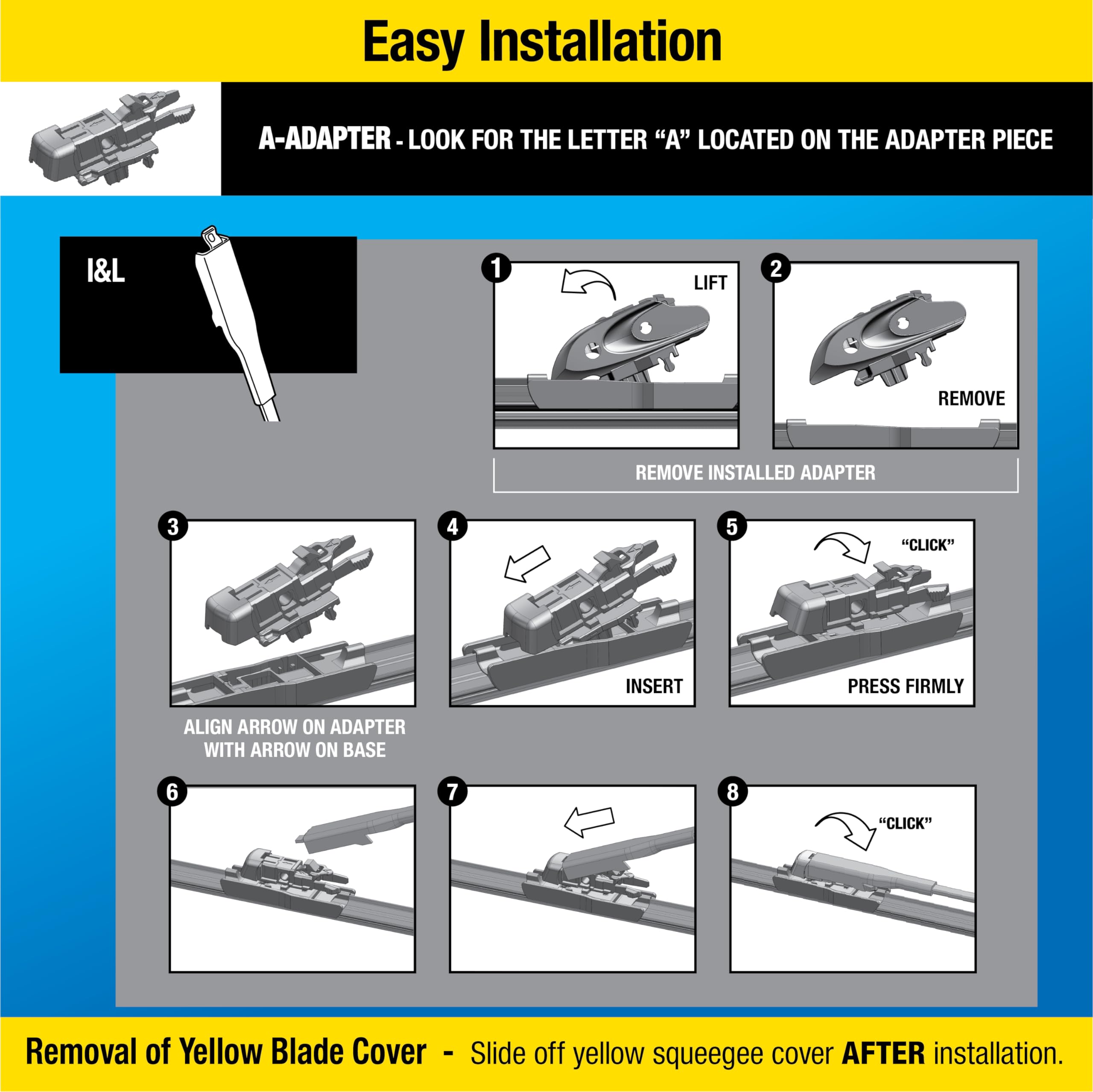 Rain-X 830117 Silicone Endura Wiper Blades, 17 Inch Windshield Wipers (Pack of 1), Automotive Replacement Windshield Wiper Blades With Two Times Longer-Lasting Resilient Silicone Rubber Squeegee