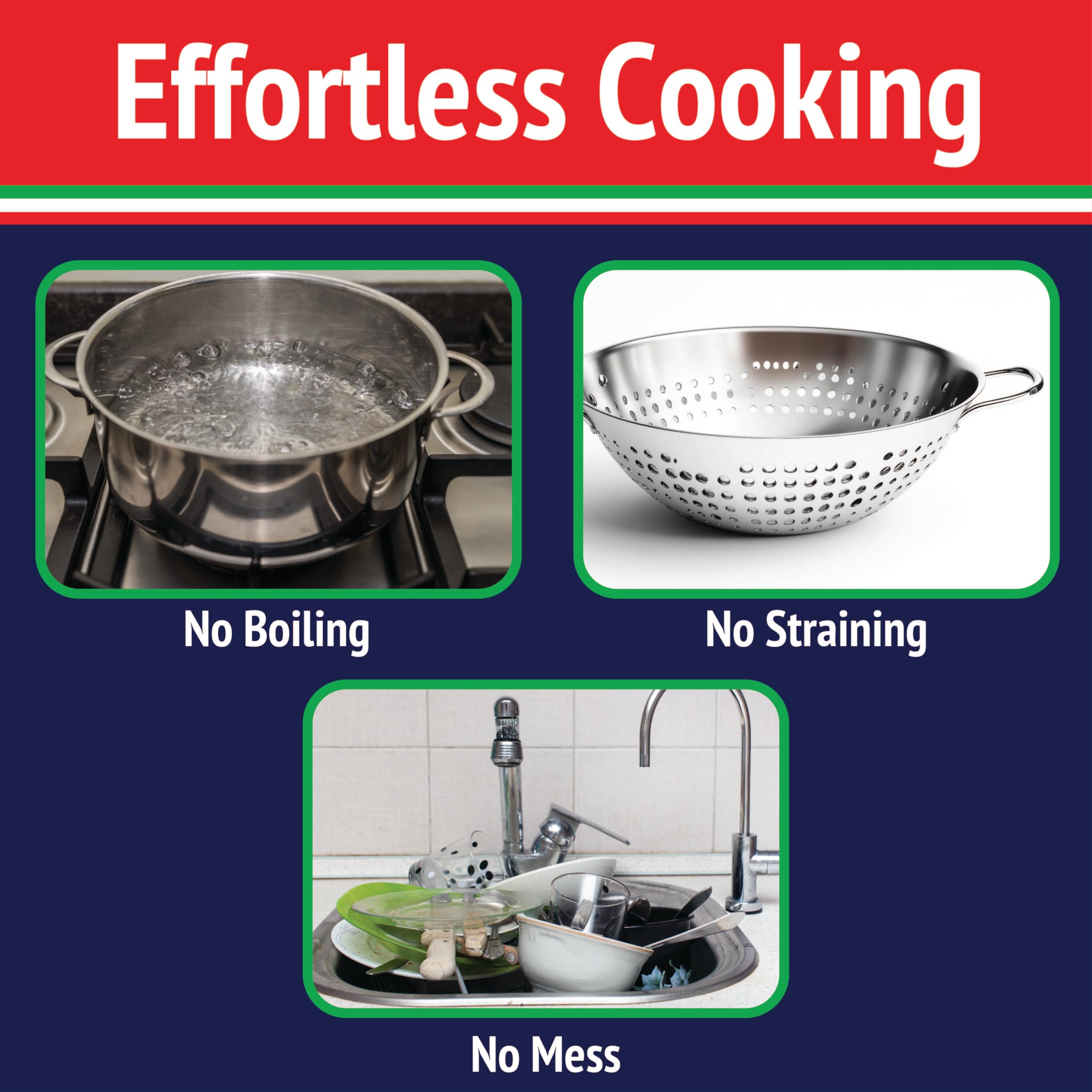 The Original Fasta Pasta Microwave Cooker with Lid & Built-in Strainer-No More Messes, Waiting for Water to Boil, or Sticky Noodles-Perfect Al Dente Pasta Every time- Patented Design, It Really Works