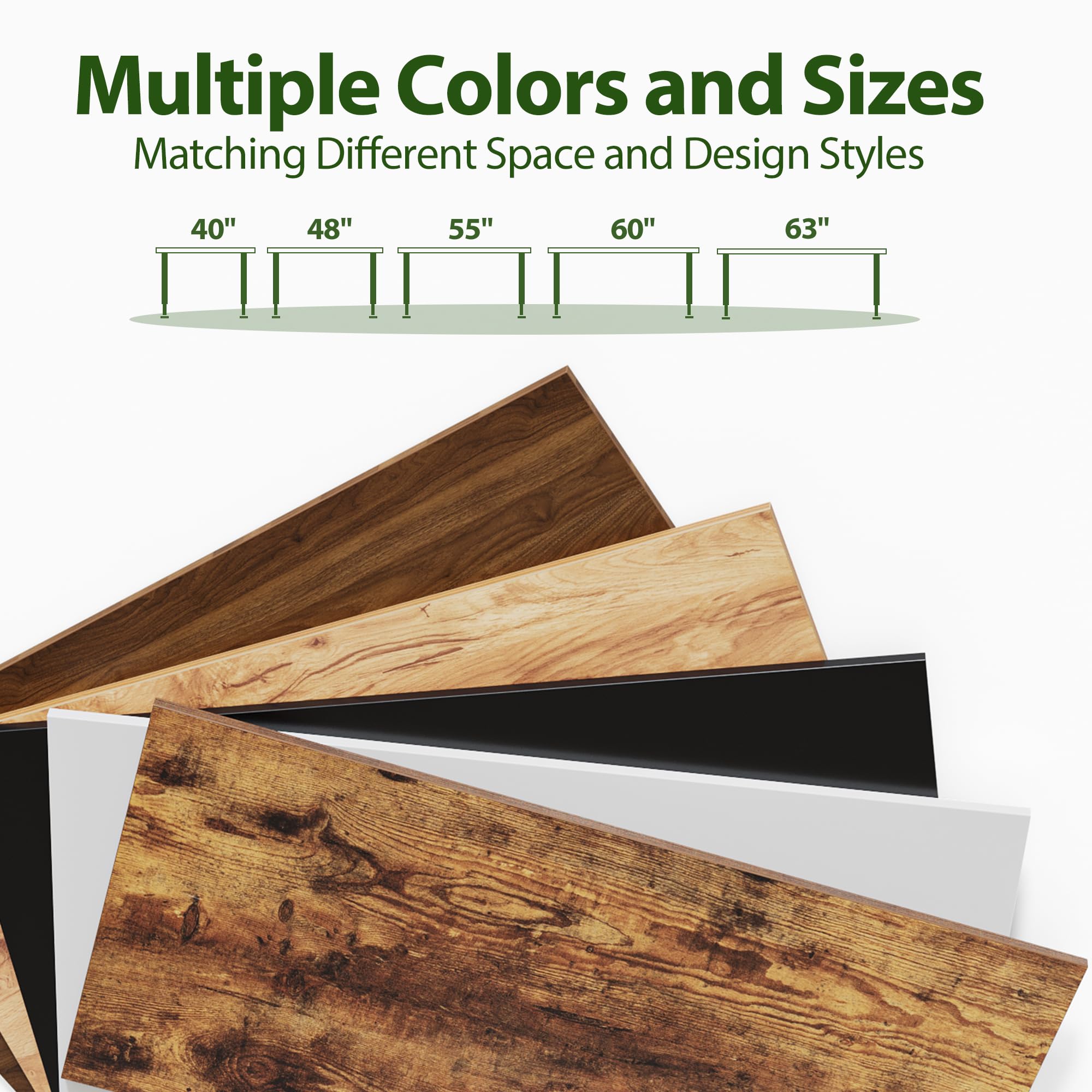 Agilestic Electric Standing Desk, 48 x 24 Inches Height Adjustable Desk, Sit Stand up for Work Office Home, Ergonomic Rising Computer Table with Memory Preset, Rustic Brown