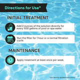 Spa Stain and Scale Control for Hot Tubs, Scale Metal & Stain Control for Hot Tubs, Prevent & Remove Stains in Hot Tubs with Our Hot Tub Water Softener & Spa Descaler Chemical | AquaDoc 32oz