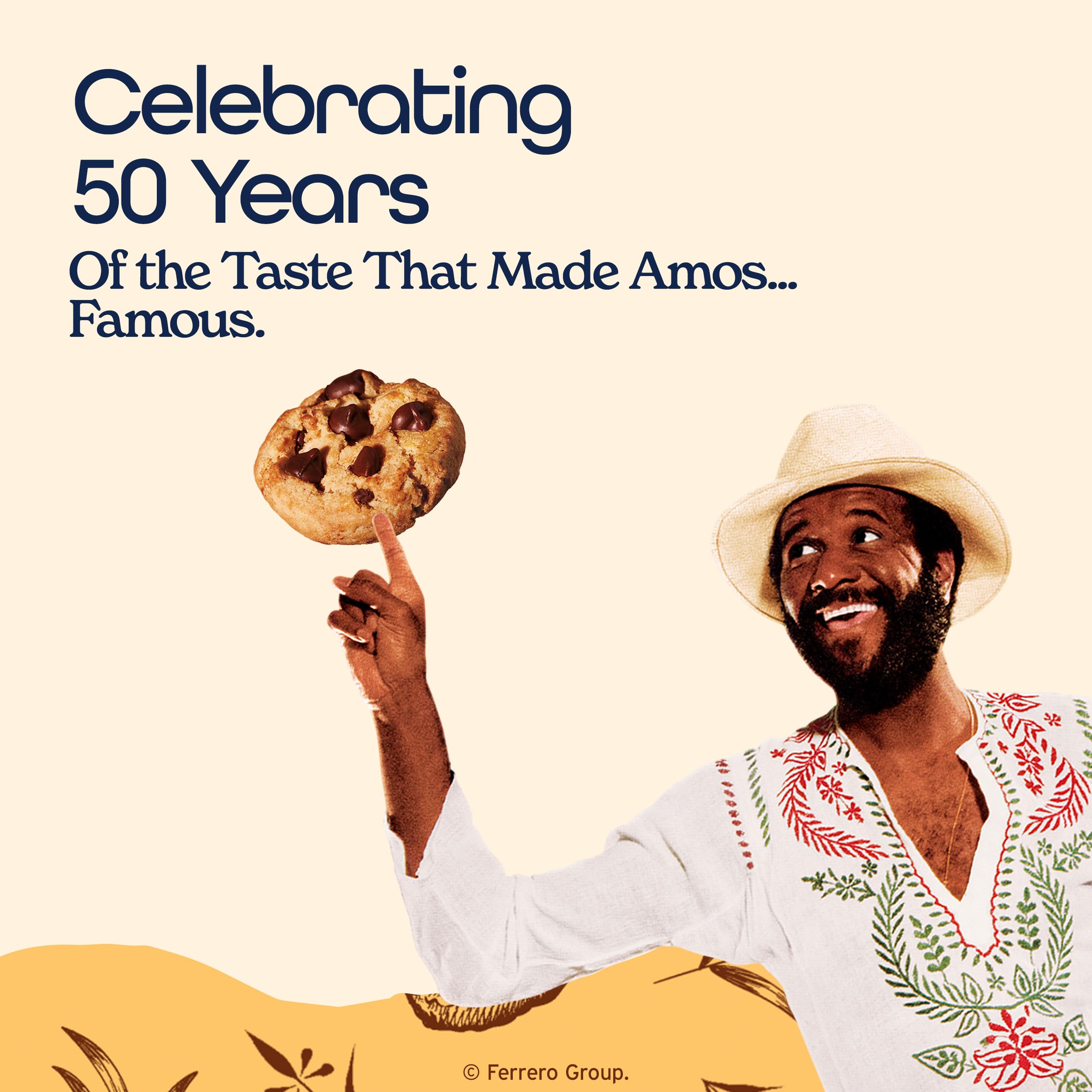 Famous Amos Chocolate Chip Cookies, Original Recipe Bite-size cookies with semi-sweet chocolate chips, 9 oz