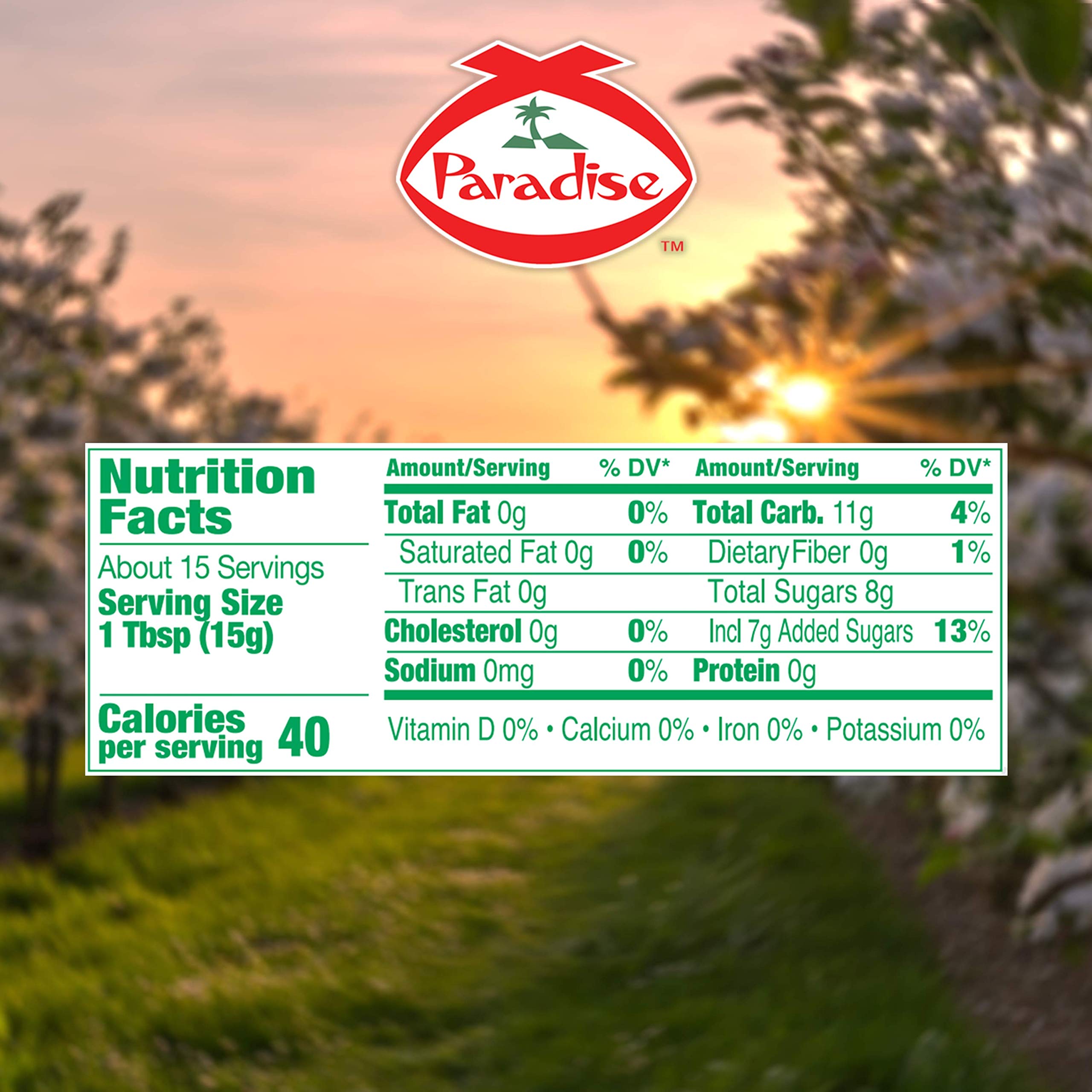 Paradise Red Cherries, 8 Ounce