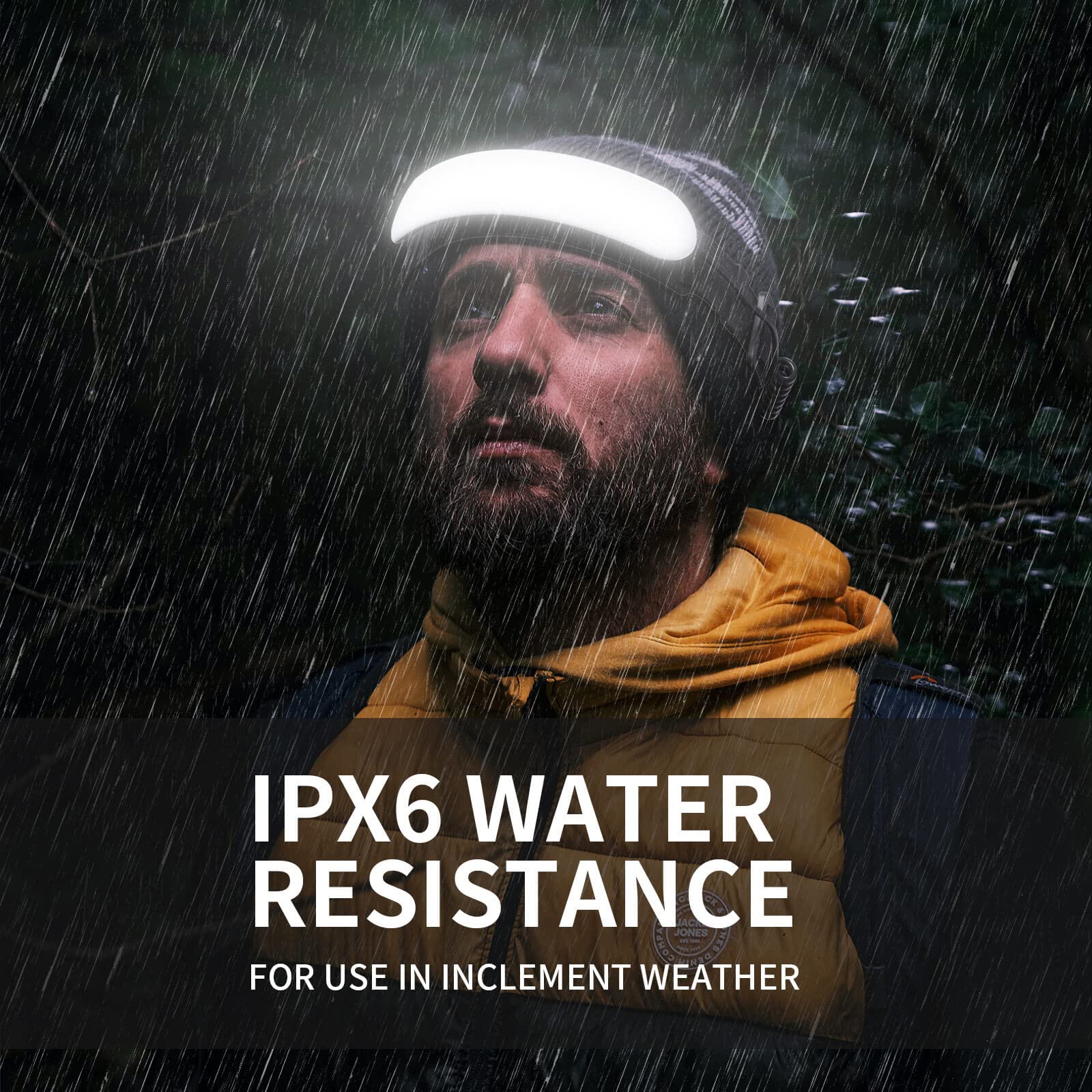 svsviio Headlamp Rechargeable PRO+,7500mAh 1500 Lumen Super Bright 230°Beam LED Head Lamp,Head Lights for Forehead,3 Modes,IPX6 Headlamps for Adults Camping/Mechanic/Hard Hat