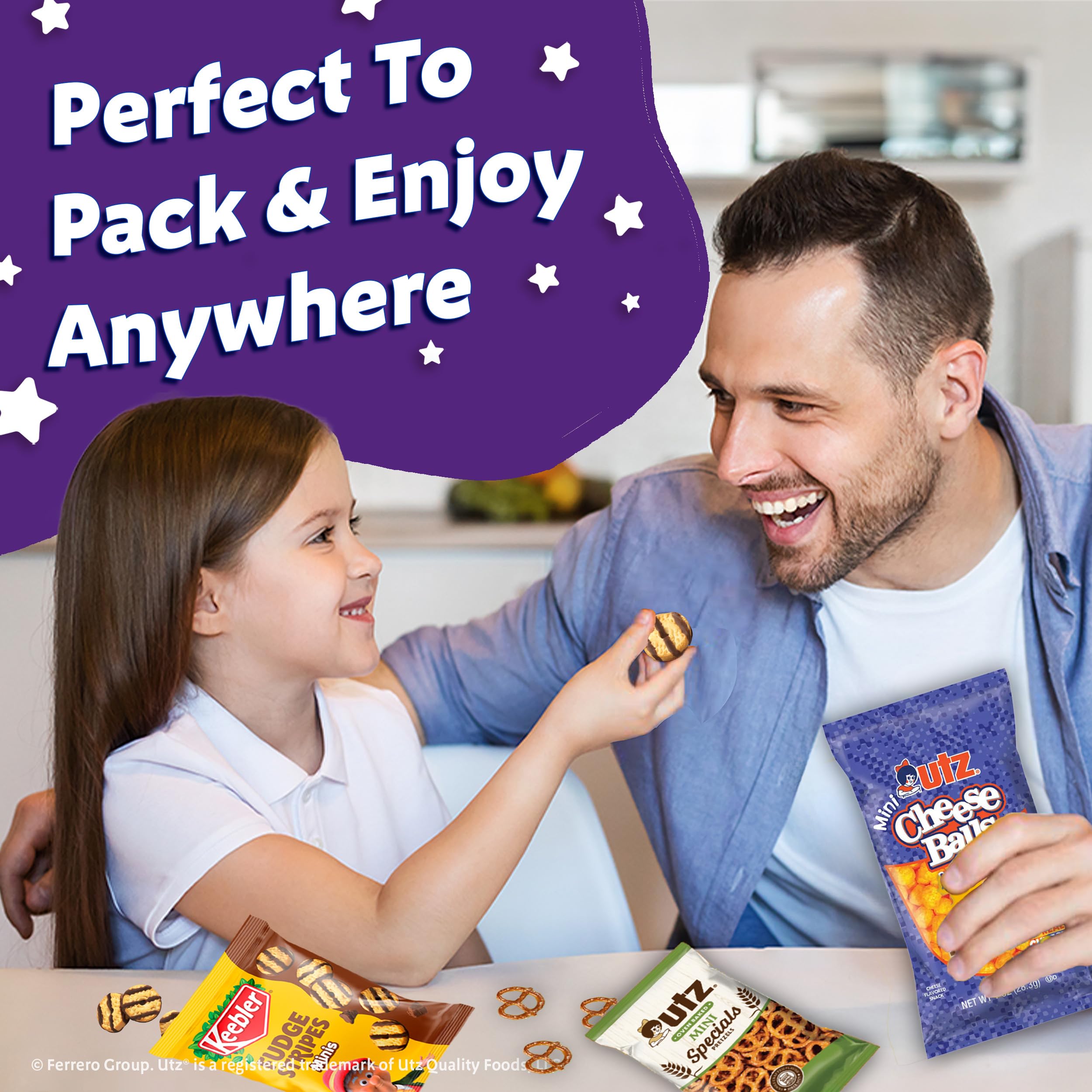 Keebler Cookies and Crackers, Variety Pack, 30 Ct. (Pack of 1)