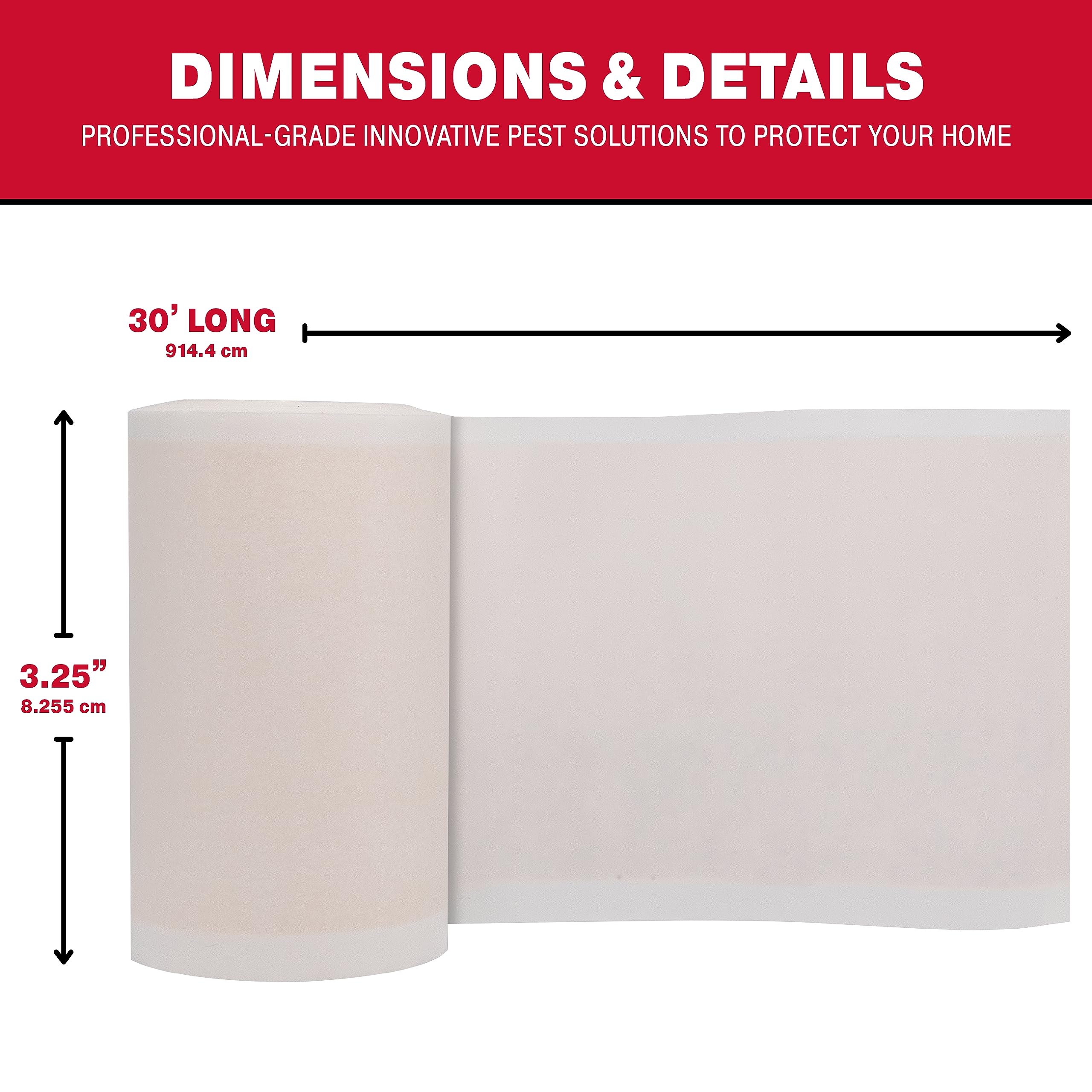 Catchmaster Tree Shield Lantern Fly & Ant Traps Insect Barrier, 4 Rolls 30ft Each, Outdoor Adhesive Crawling Insect Trap, Glue Traps to Protect Trees, Fruit & Plants, Pest Control Lawn & Garden