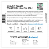 MySoil - Soil Test Kit | Grow The Best Lawn & Garden | Complete & Accurate Nutrient and pH Analysis with Recommendations Tailored to Your Soil and Plant Needs