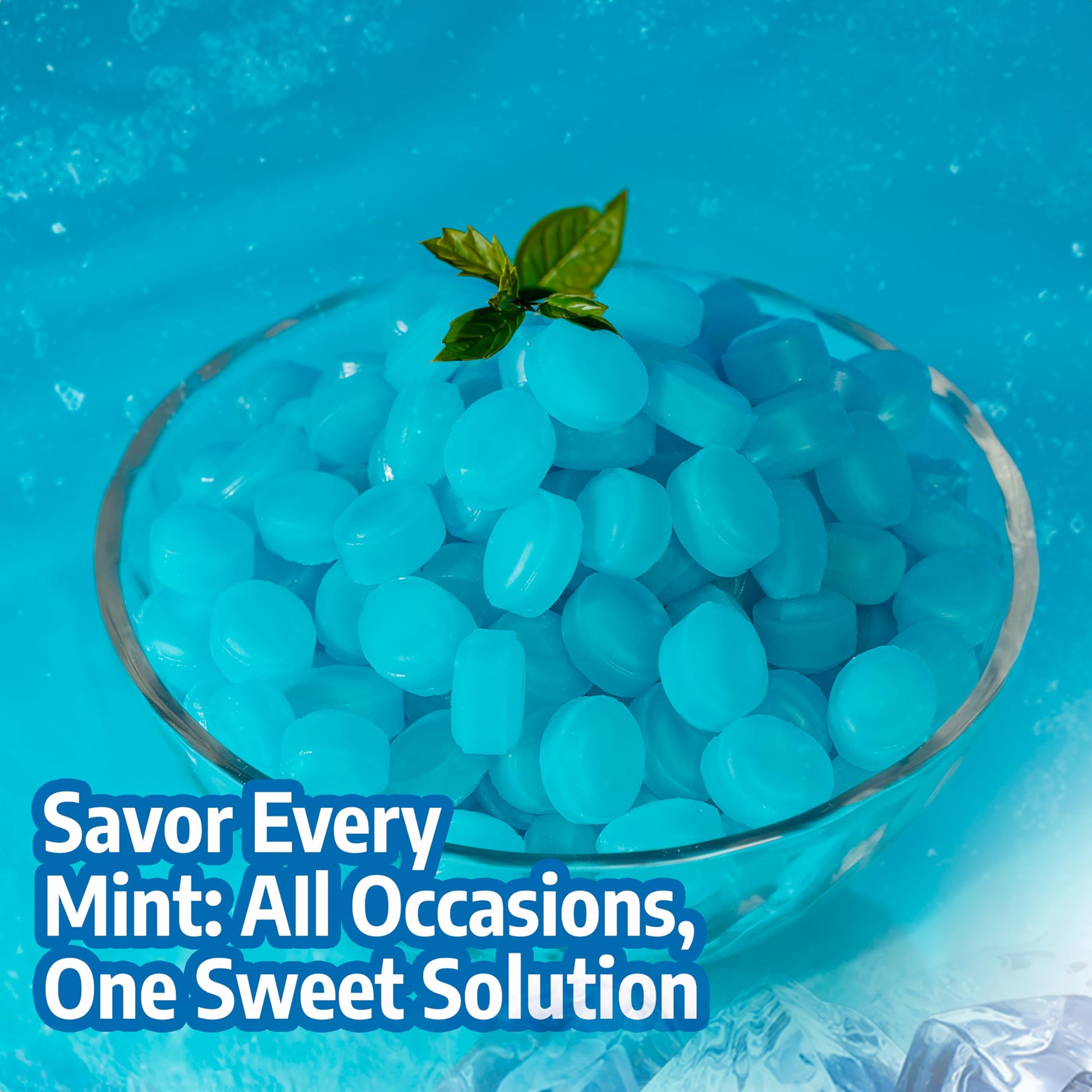 Colombina Delicate Mint Drops, Individually Wrapped Breath Saver Mini Mints, 2.2lbs (Pack of 1)