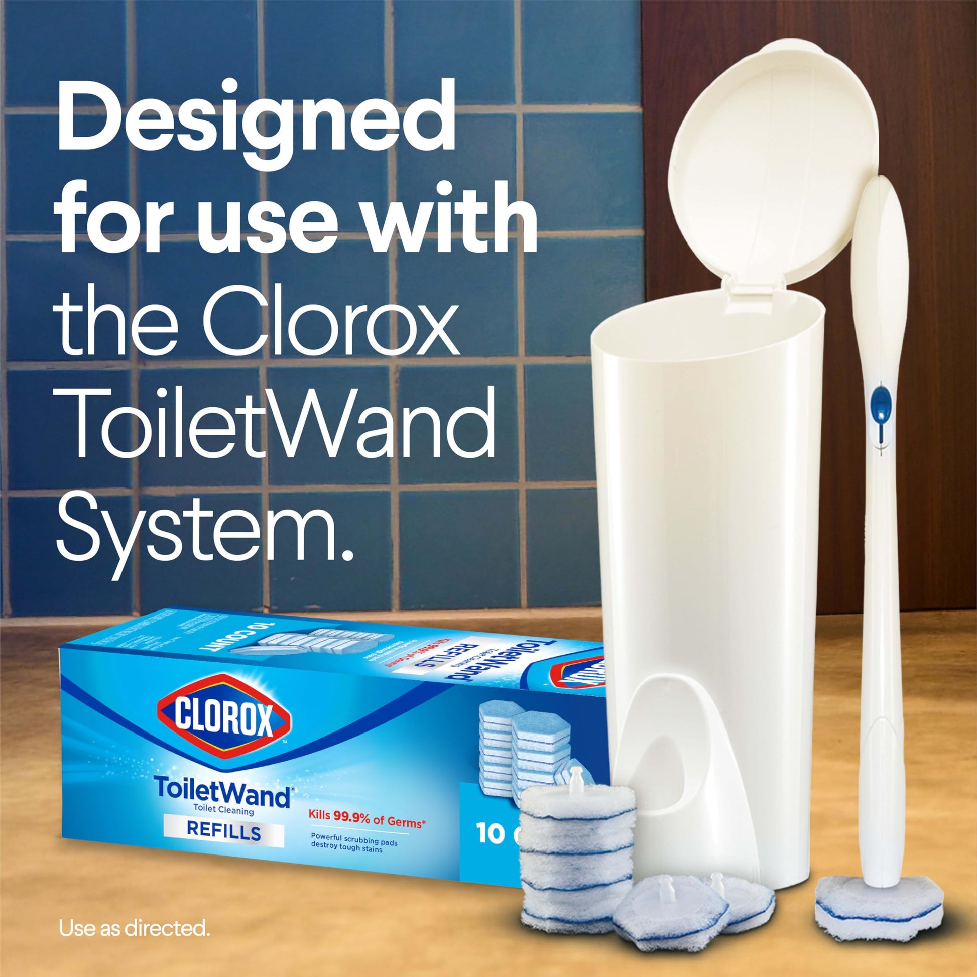 Clorox ToiletWand Disposable Toilet Cleaning Refill, 20ct Original Scent