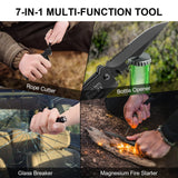 Stocking Stuffers for Men Dad Gifts 7-In-1 Multi Tool Camping Fishing Multitool Gadgets Birthday Christmas Gift for Women Adults Him Boyfriend Husband