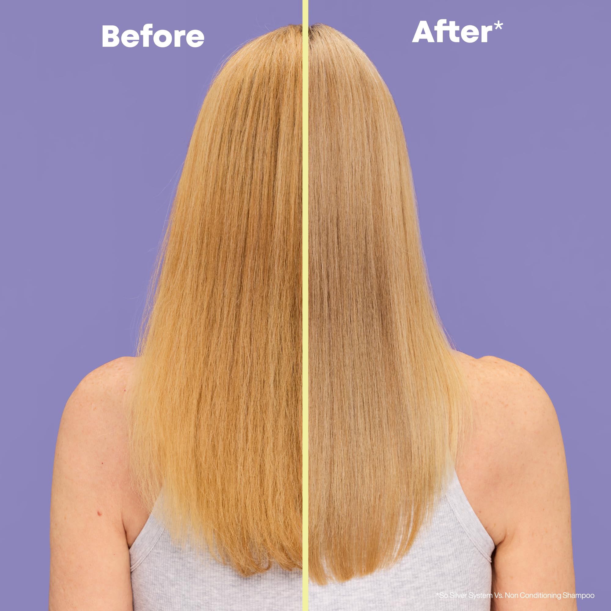 Matrix So Silver Purple Shampoo - Eliminates Brassiness, Restores Cool Blonde Color, With Color Depositing & Brightening Technology, Vegan, 10.1 Fl. Oz.