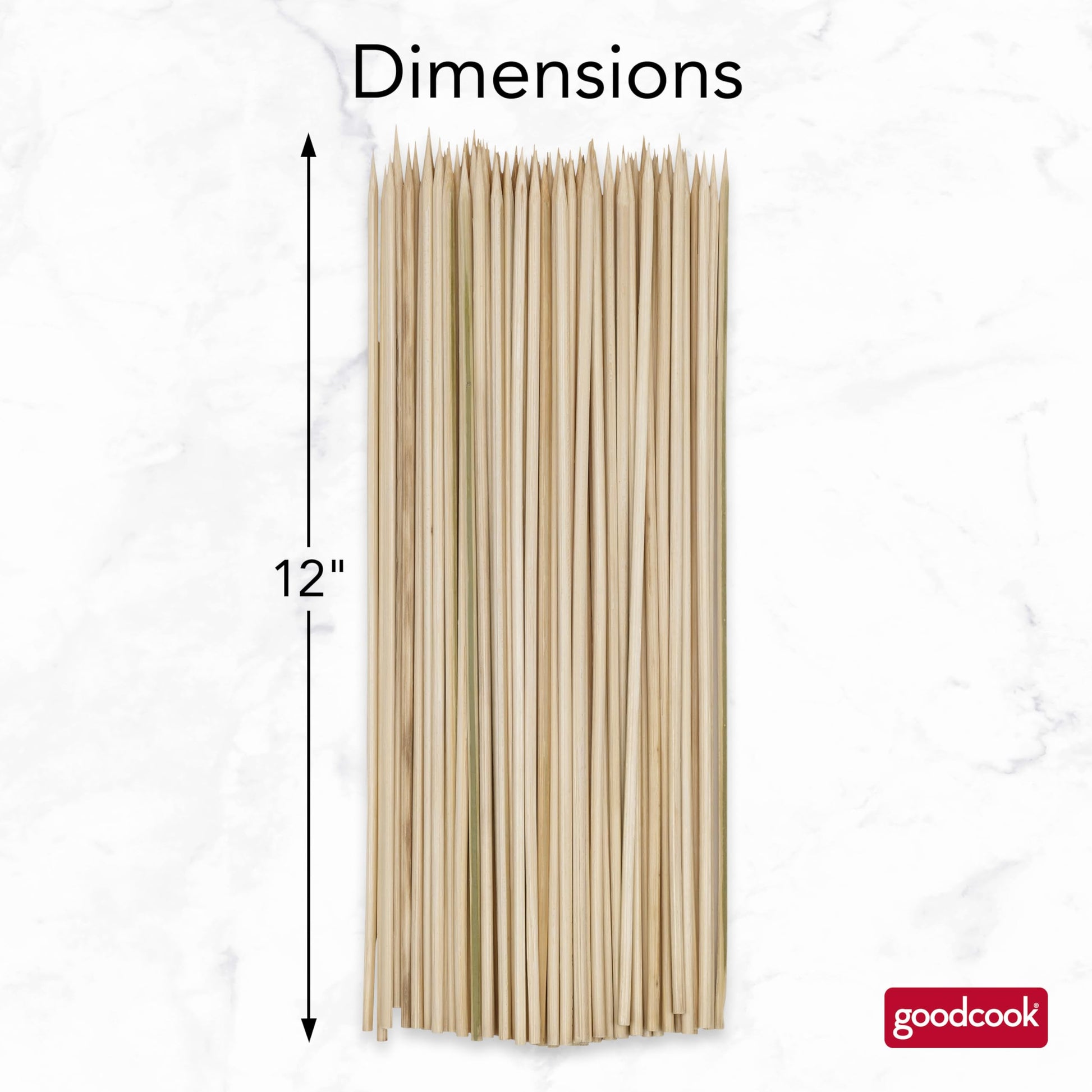 Good Cook, Skewers Bamboo 12 Inch