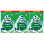Scrubbing Bubbles Toilet Bowl Tablets, Continuous Clean Toilet Drop In Discs, Each Tablet Provides 4 Weeks of Protection Against Stains and Build Up, 5 Count (Pack of 3)